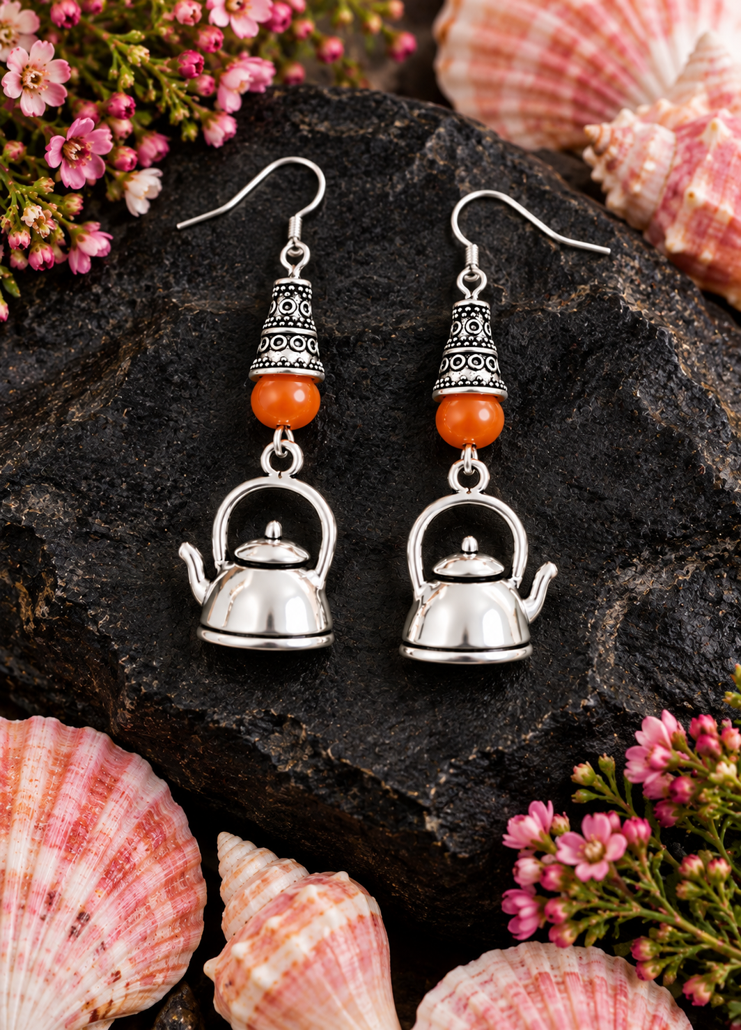 Teapot Earrings Rock Shells ChatGPT.png