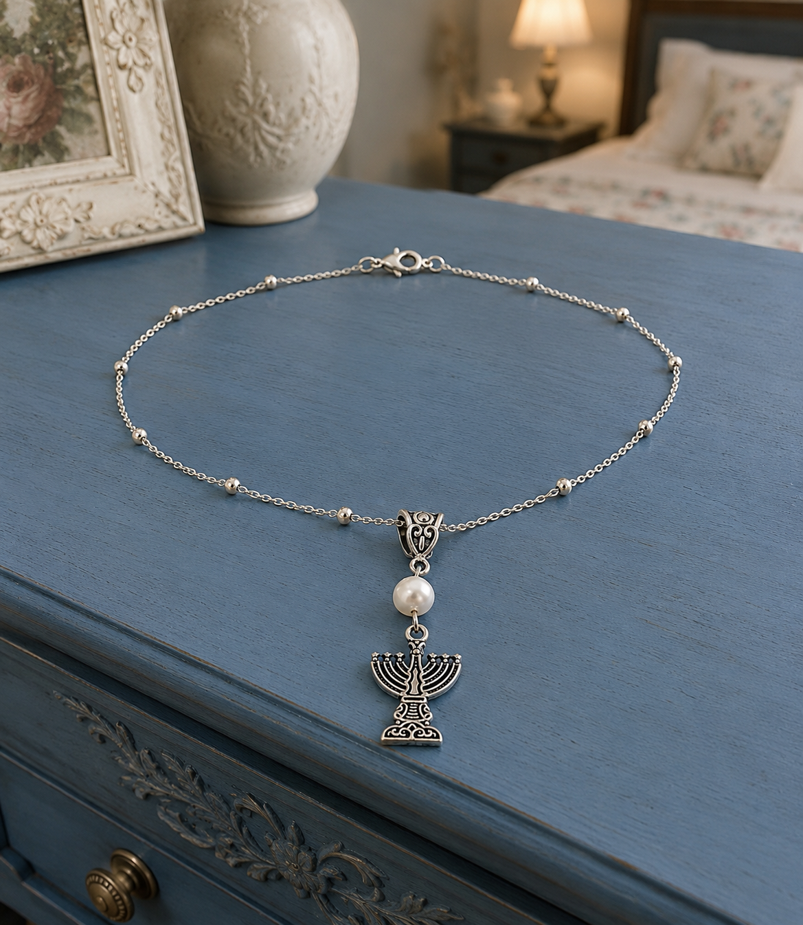 Menorah Pearl Necklace Dresser ChatGPT.png