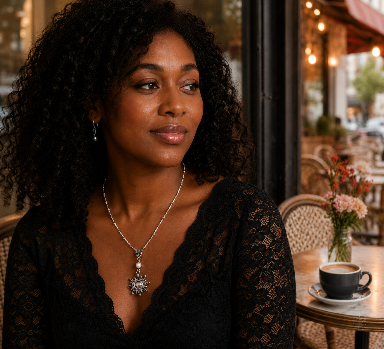 Sun Pearl Necklace Model Cafe ChatGPT.png