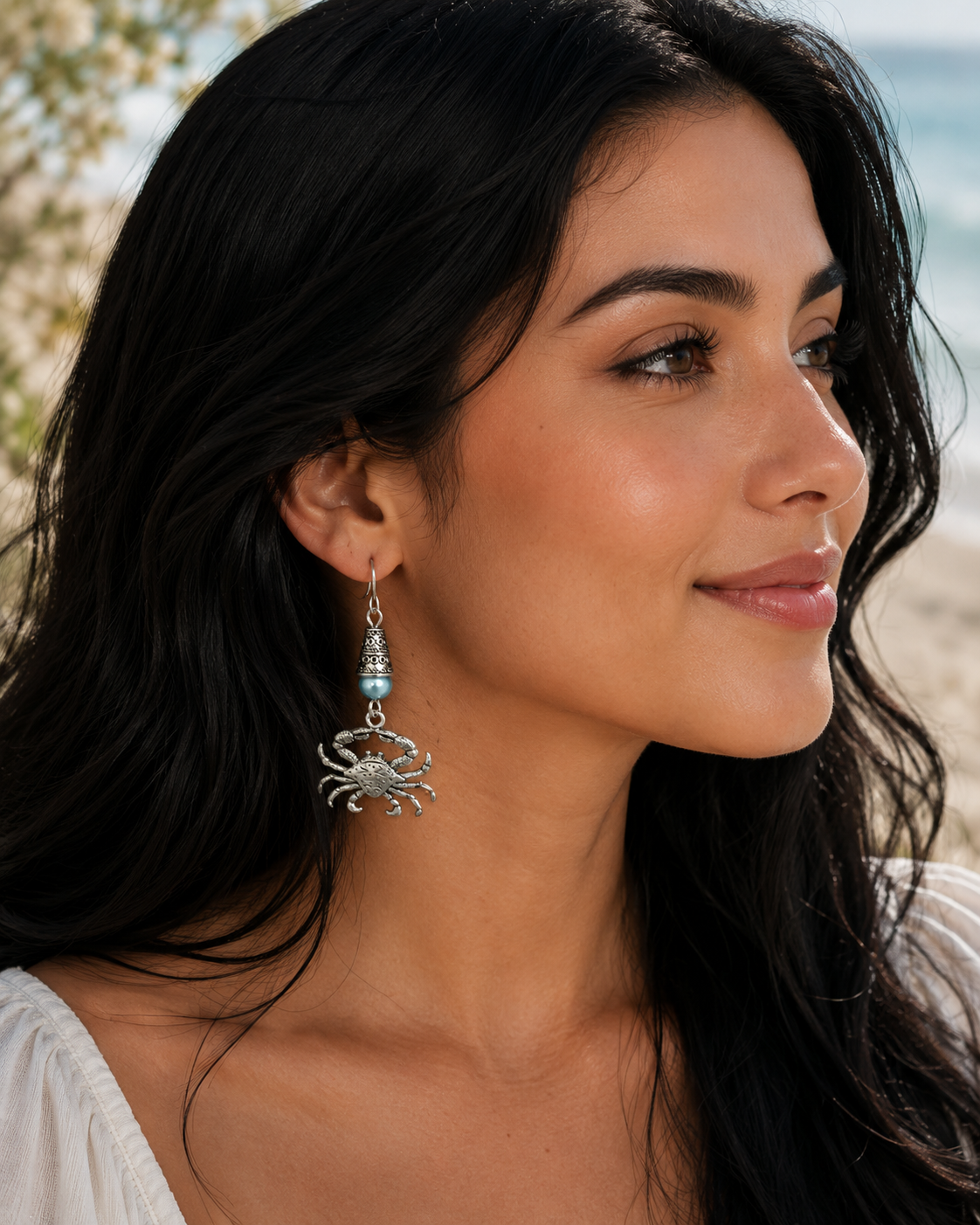 Crab Earrings Black Hiared Model ChatGPT.png