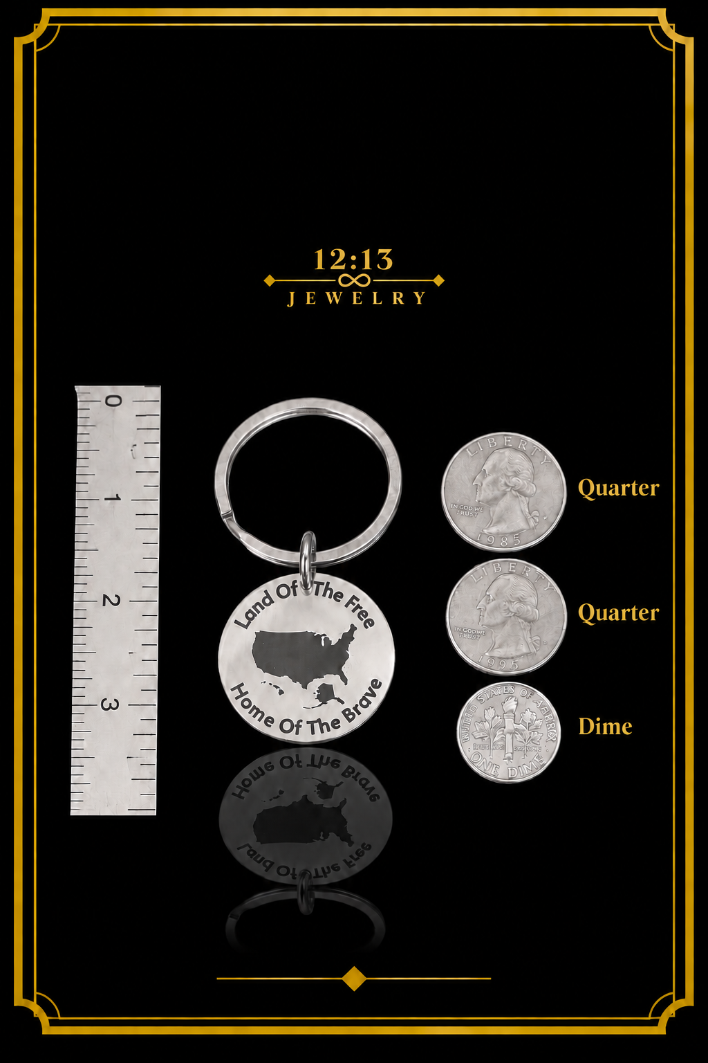 USA Land Of The Free Key Ring Coin Charm ChatGPT.png