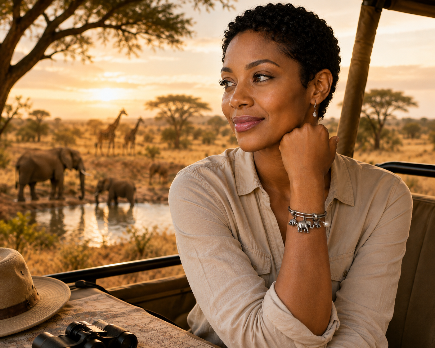 Elephant Pearl Bracelet Safari.png