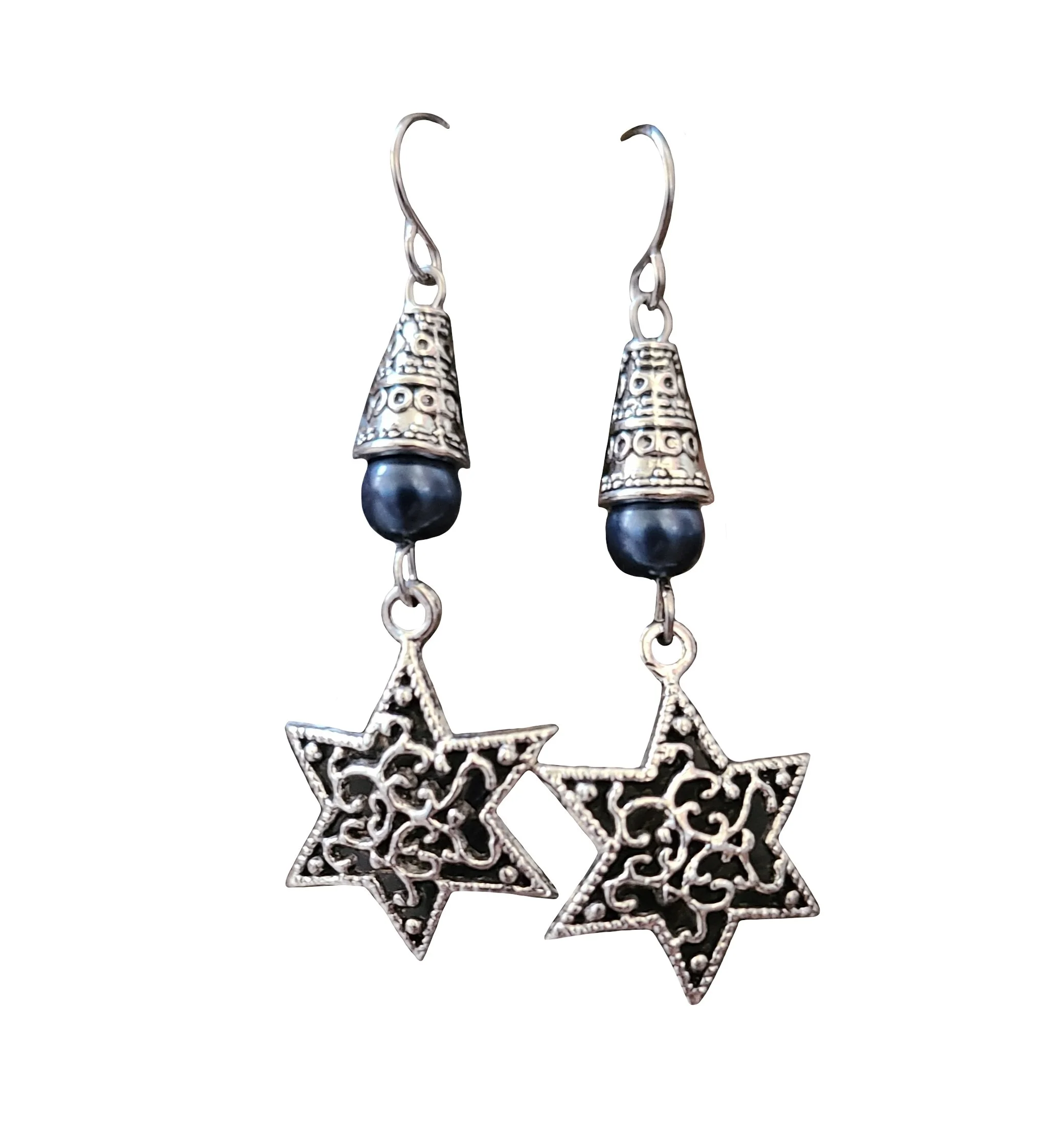 1 New Blue Star of David Filigree Earrings.jpg