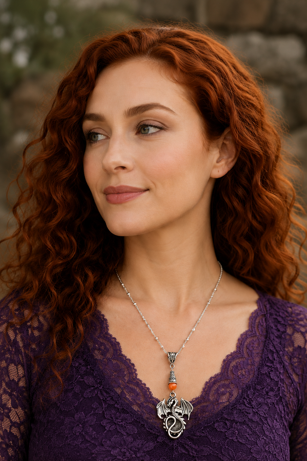 Dragon Necklace Orange Model ChatGPT.png