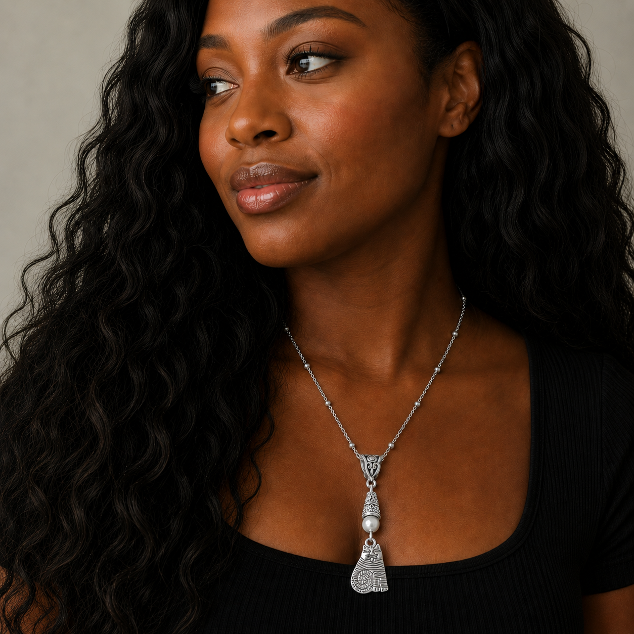 Cat Necklace White Model ChatGPT.png