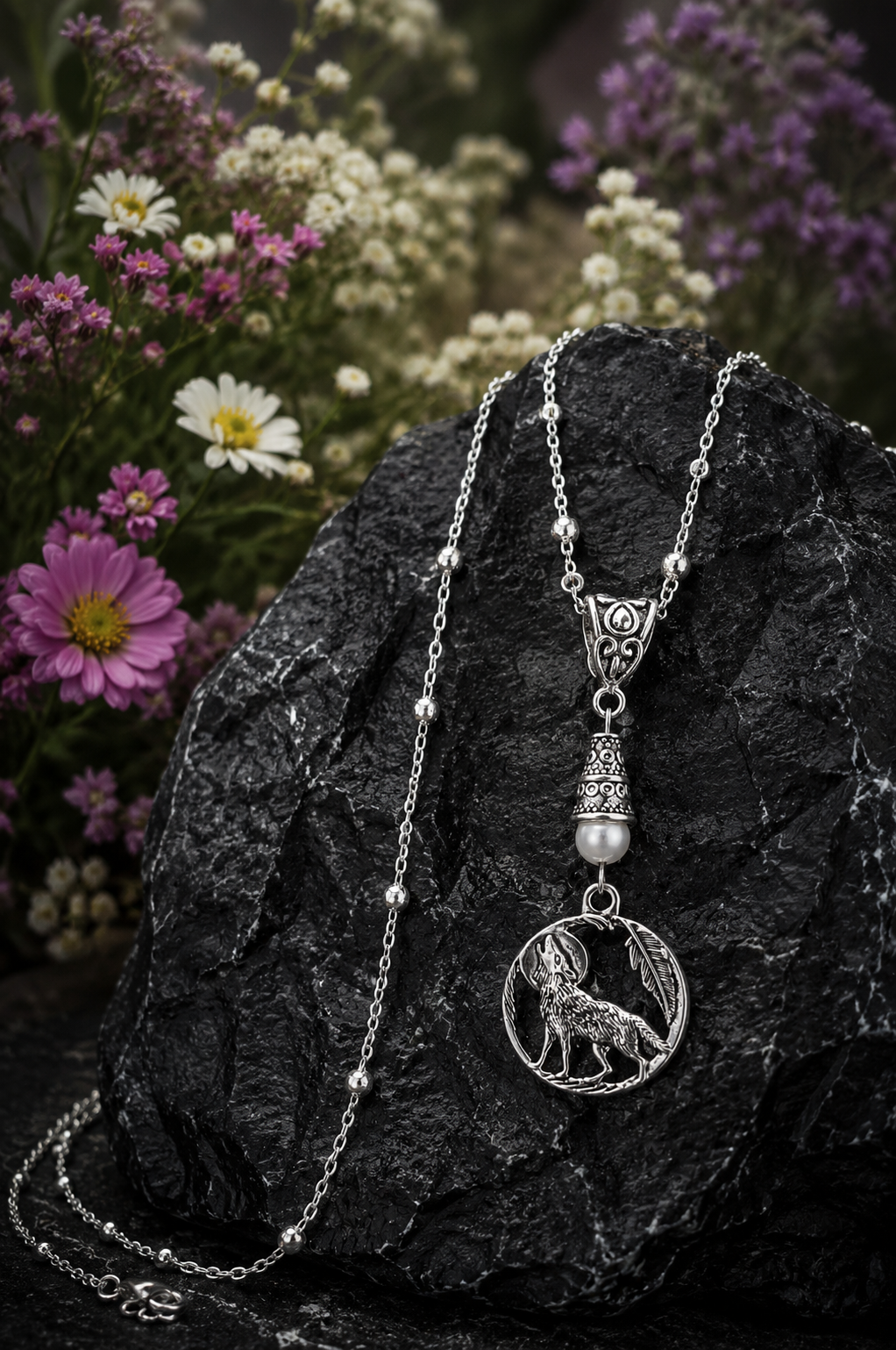 Wolf Necklace Gray Accent Rock ChatGPT.png