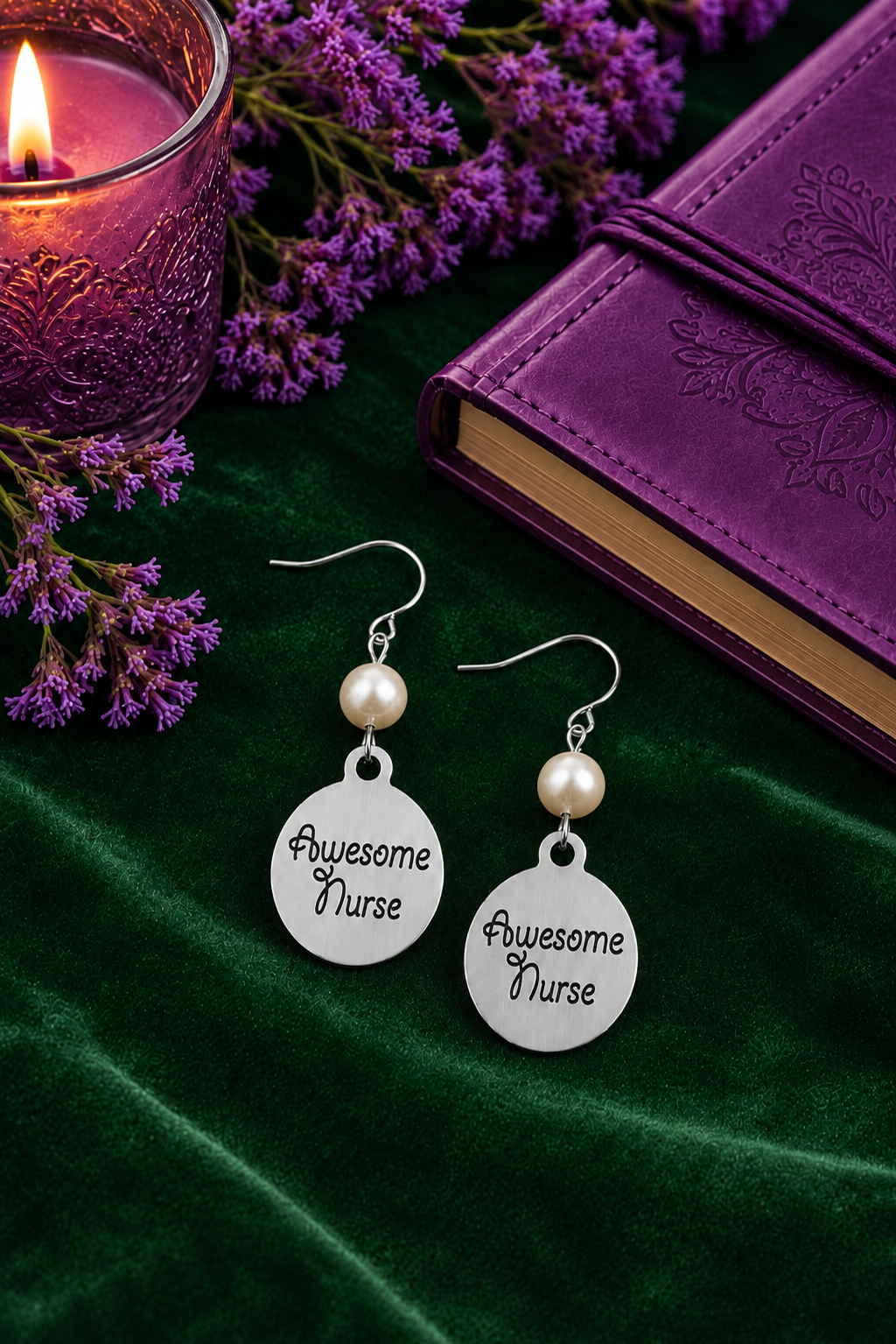 Awesome Nurse Pearl Earrings Velvet 1 ChatGPT.png