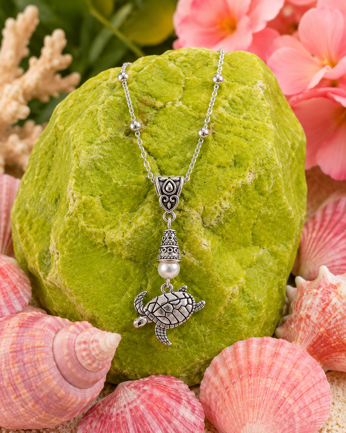 Turtle Necklace Rock Shells ChatGPT.png