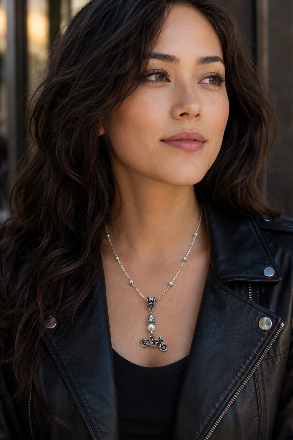 Motorcycle Necklace Woman ChatGPT.png