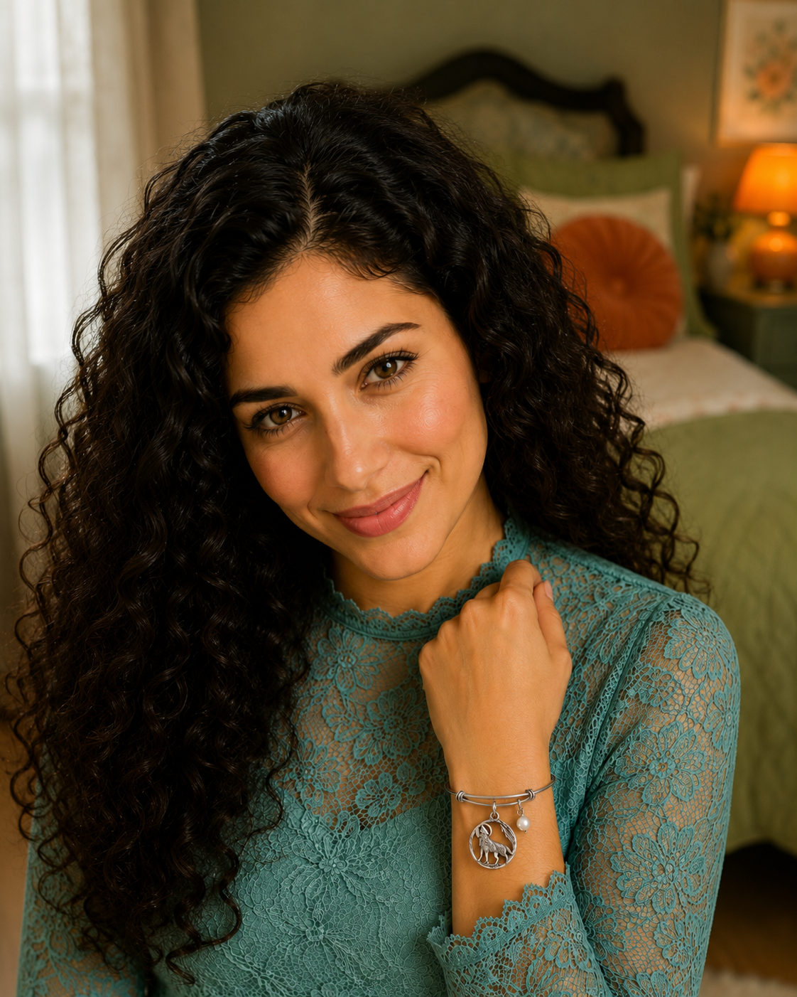 Wolf Pearl Bracelet Woman My Hair ChatGPT.png