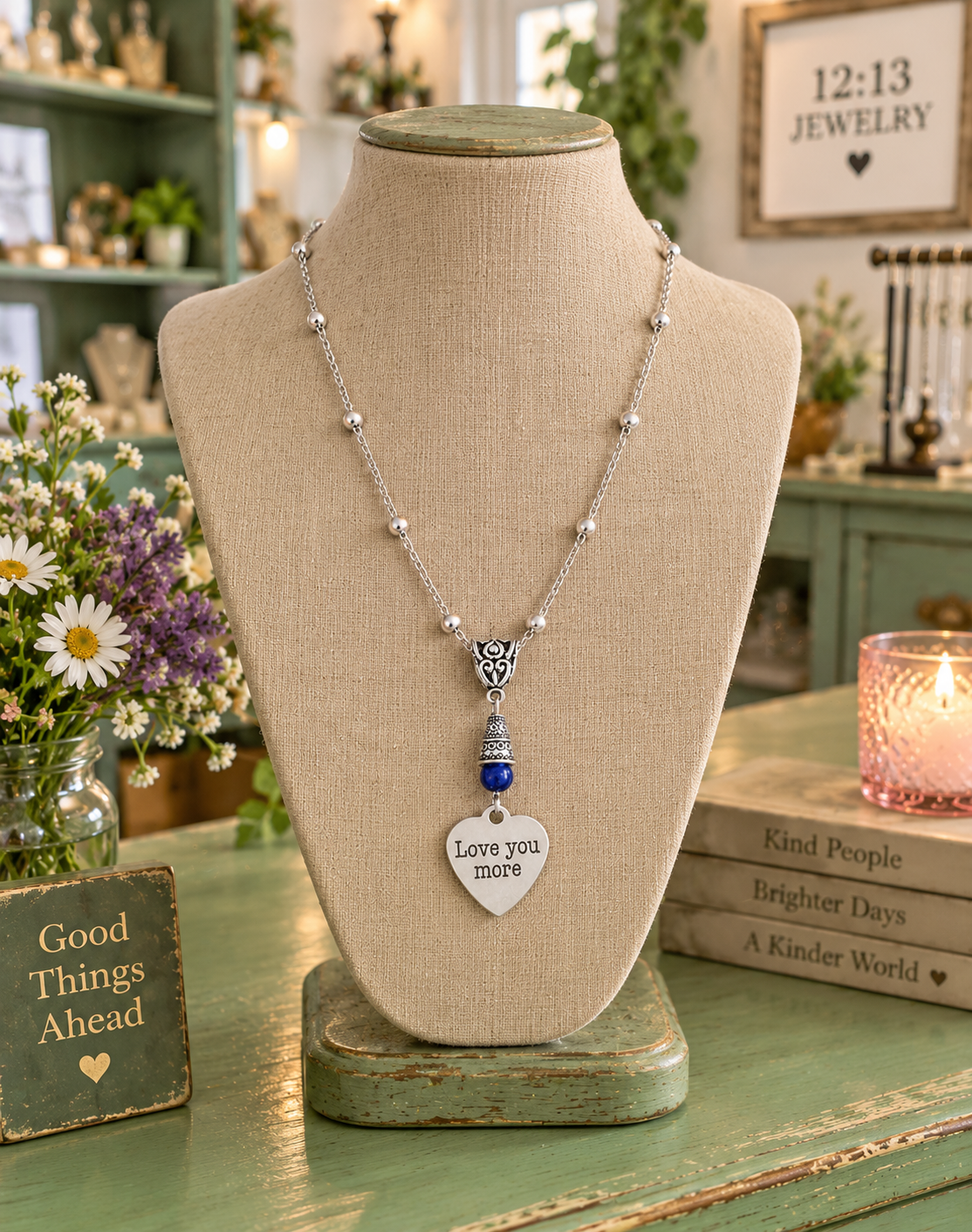 Love You More Necklace Blue Shop ChatG{T.png
