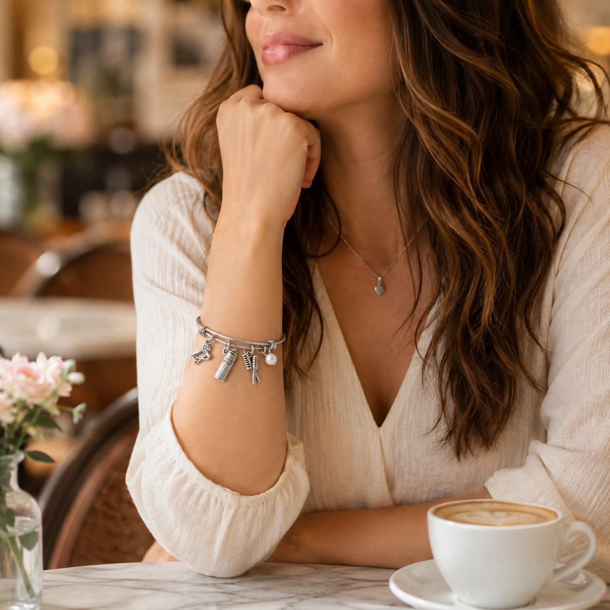 Hairdresser Beautician Pearl Bracelet Cafe Model ChatGPT.png