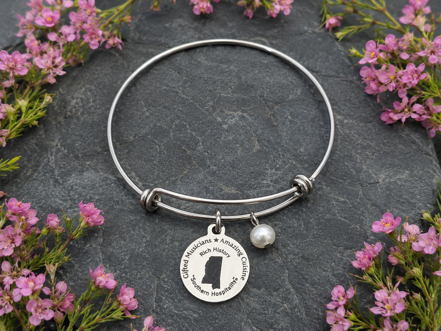 Mississippi Pearl Handmade Bracelet