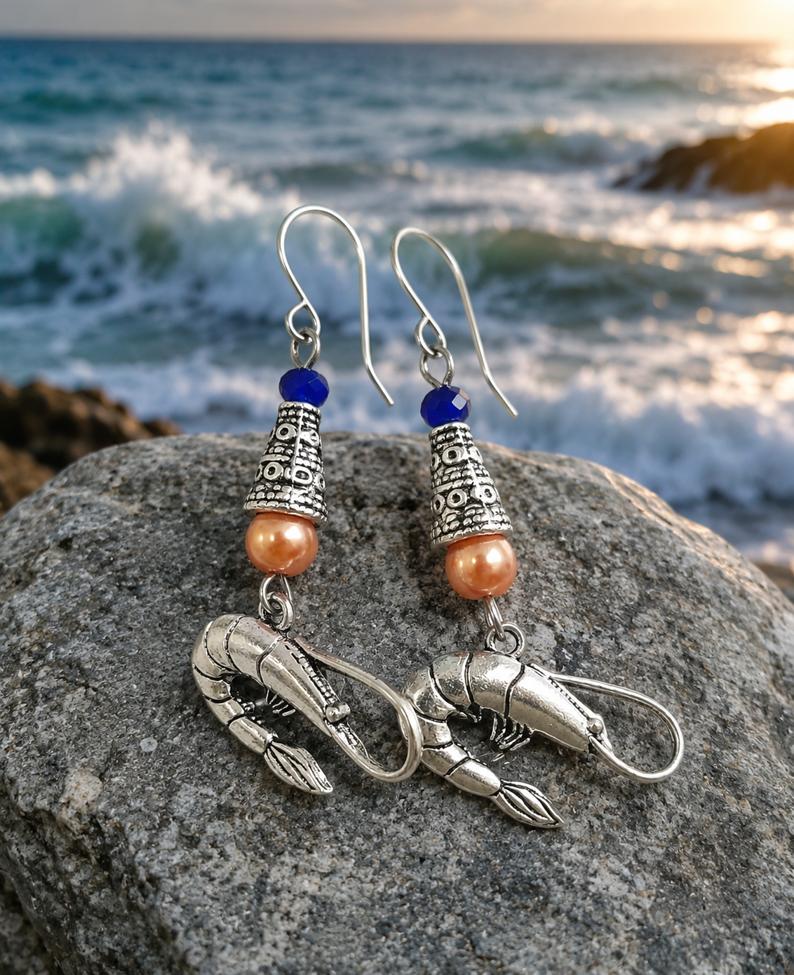 Back Bay Mission Shrimp Earrings Rock Ocean ChatGPT.png