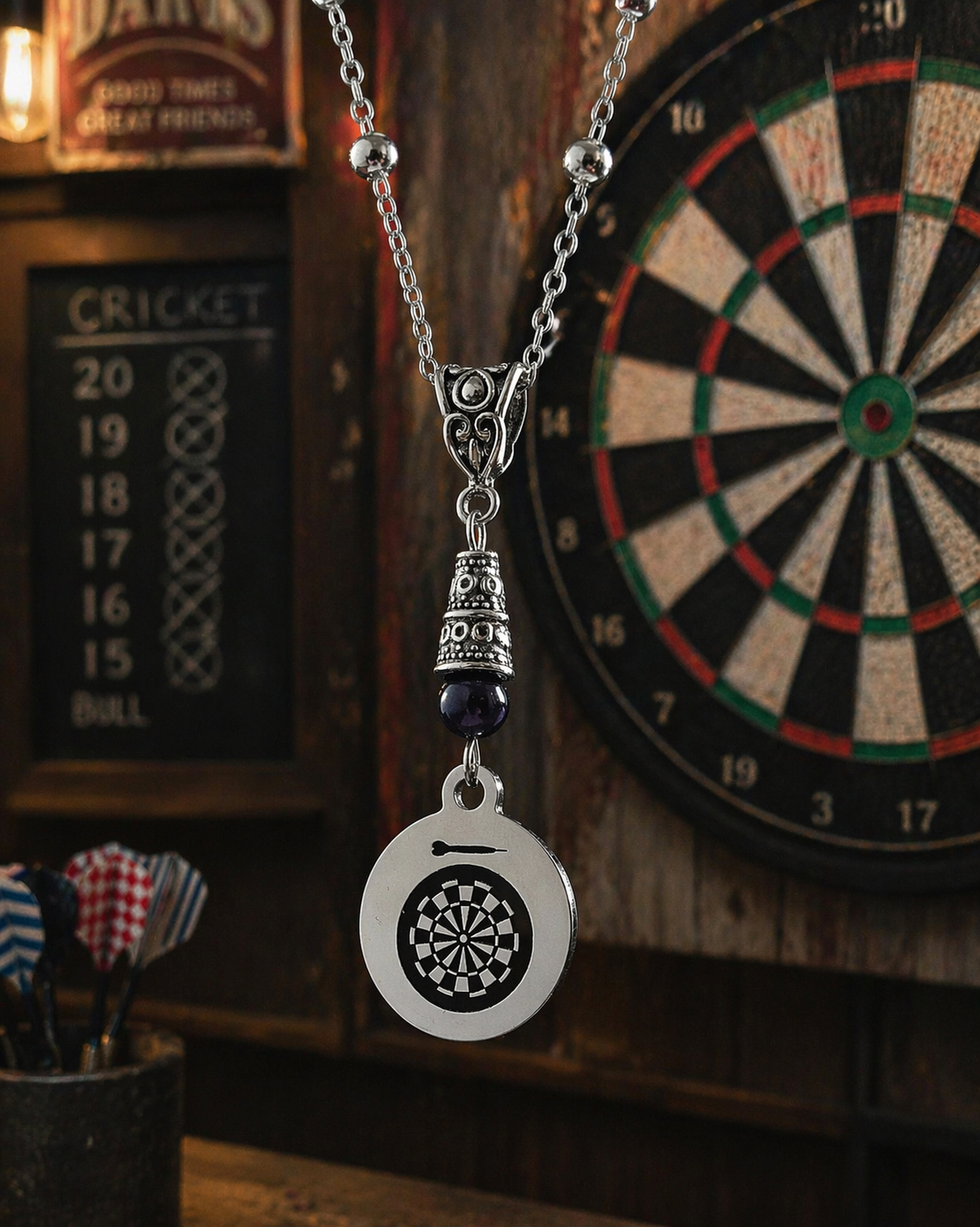 Dart Board Necklace in Dart Room ChatGPT.png