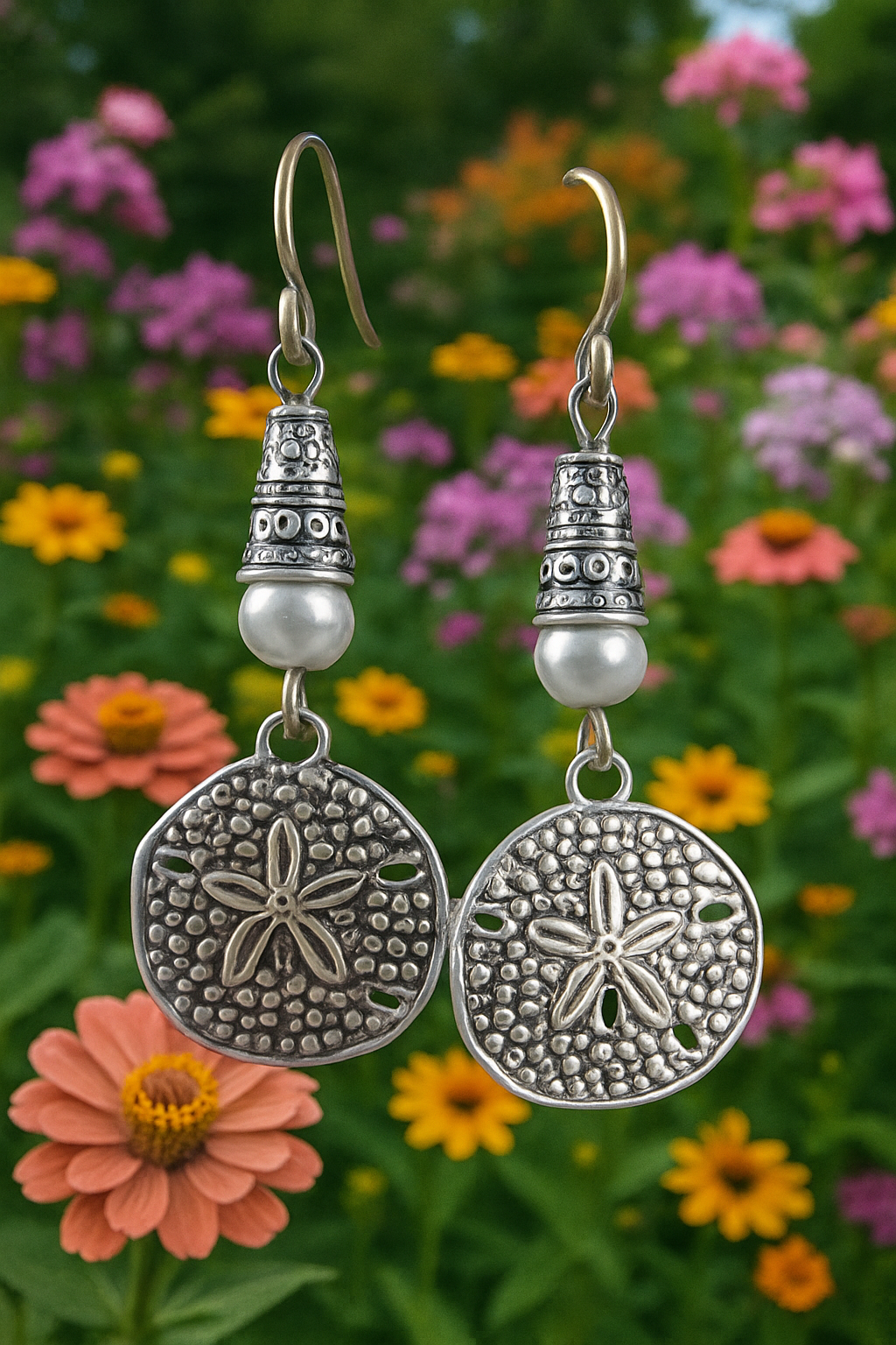 Sand Dollar Earrings Flowers ChatGPT.png