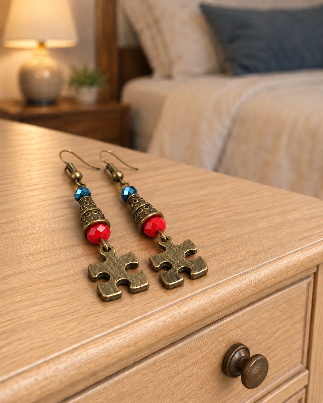 Disability Connections Puzzle Earrings Lighter Dresser ChatGPT.png
