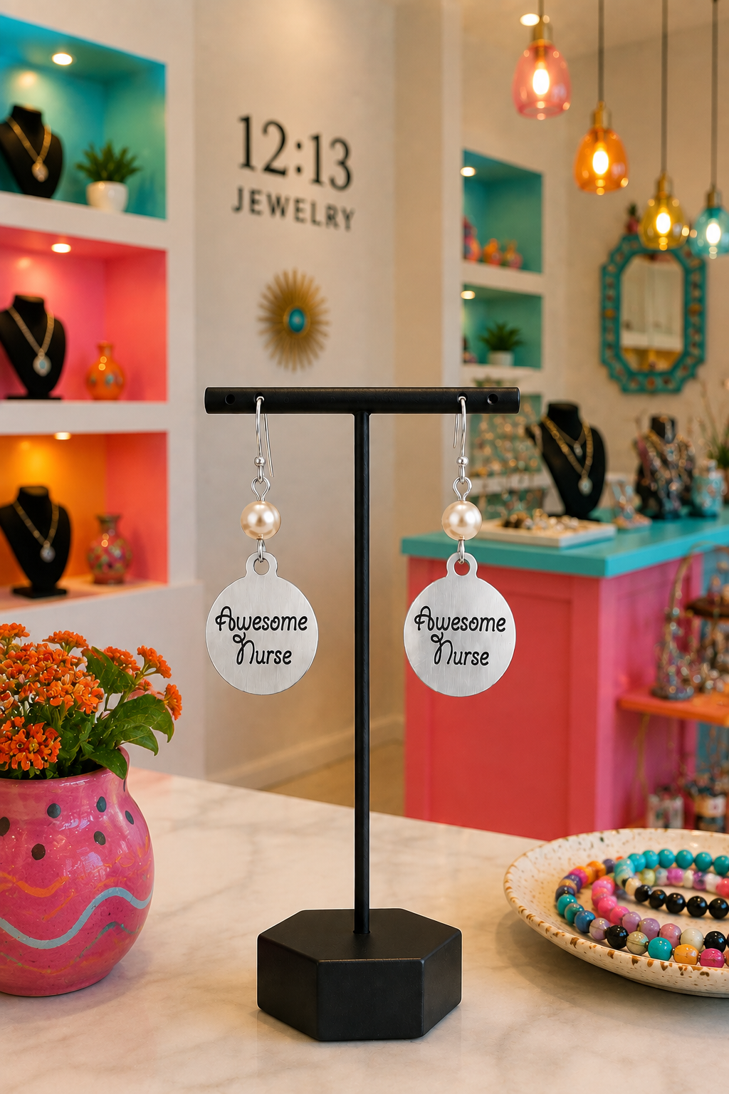 Nurse Pearl Earrings Colorful Shop 1 ChatGPT.png