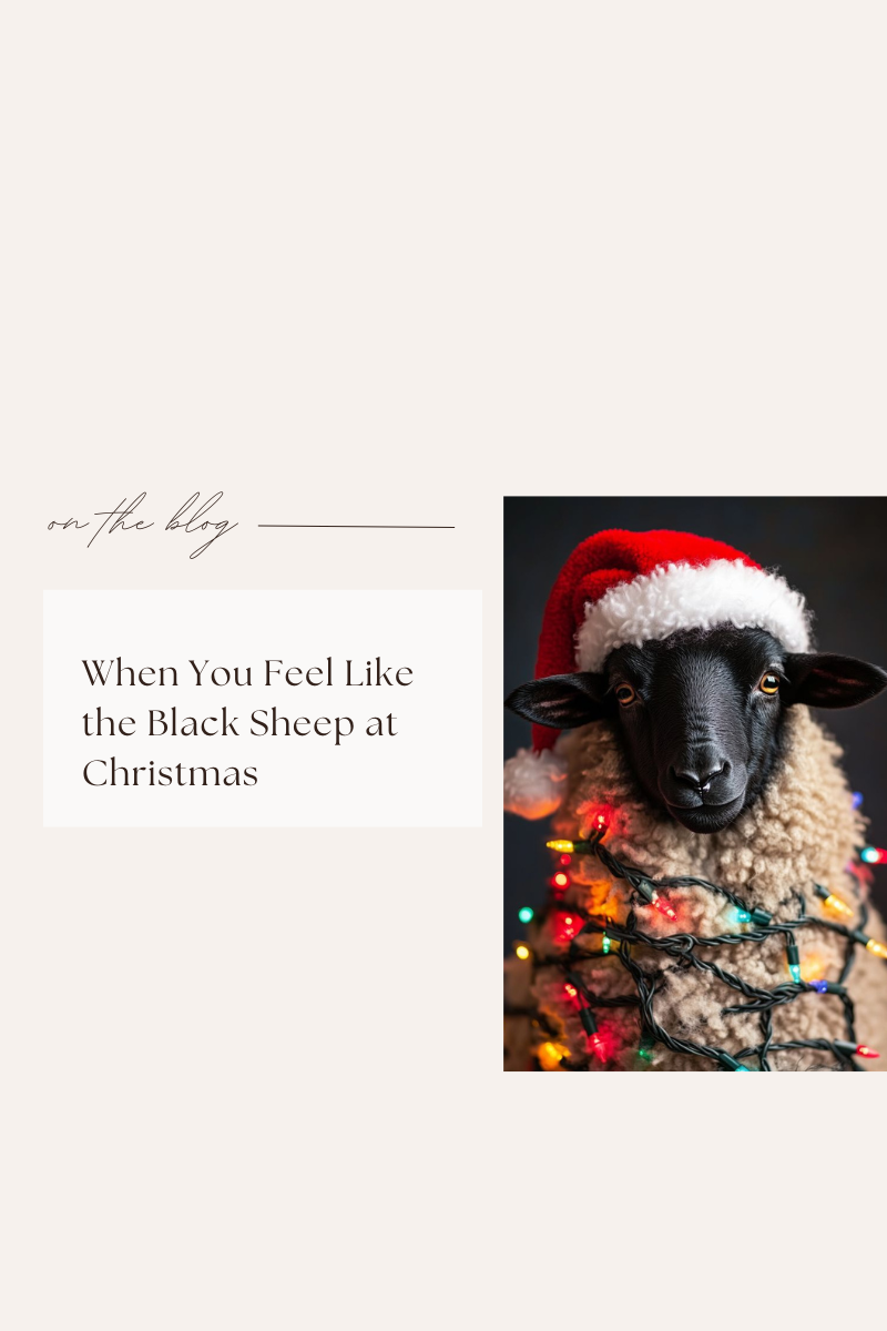 When You Feel Like the Black Sheep at Christmas