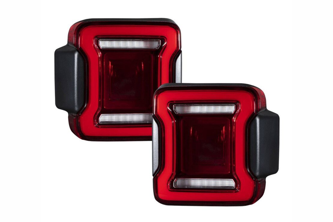 2018+ Jeep Wrangler JL Form Lighting Red Tail Lights