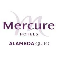 Mercure Hotel Alameda Quito logo in purple and black text