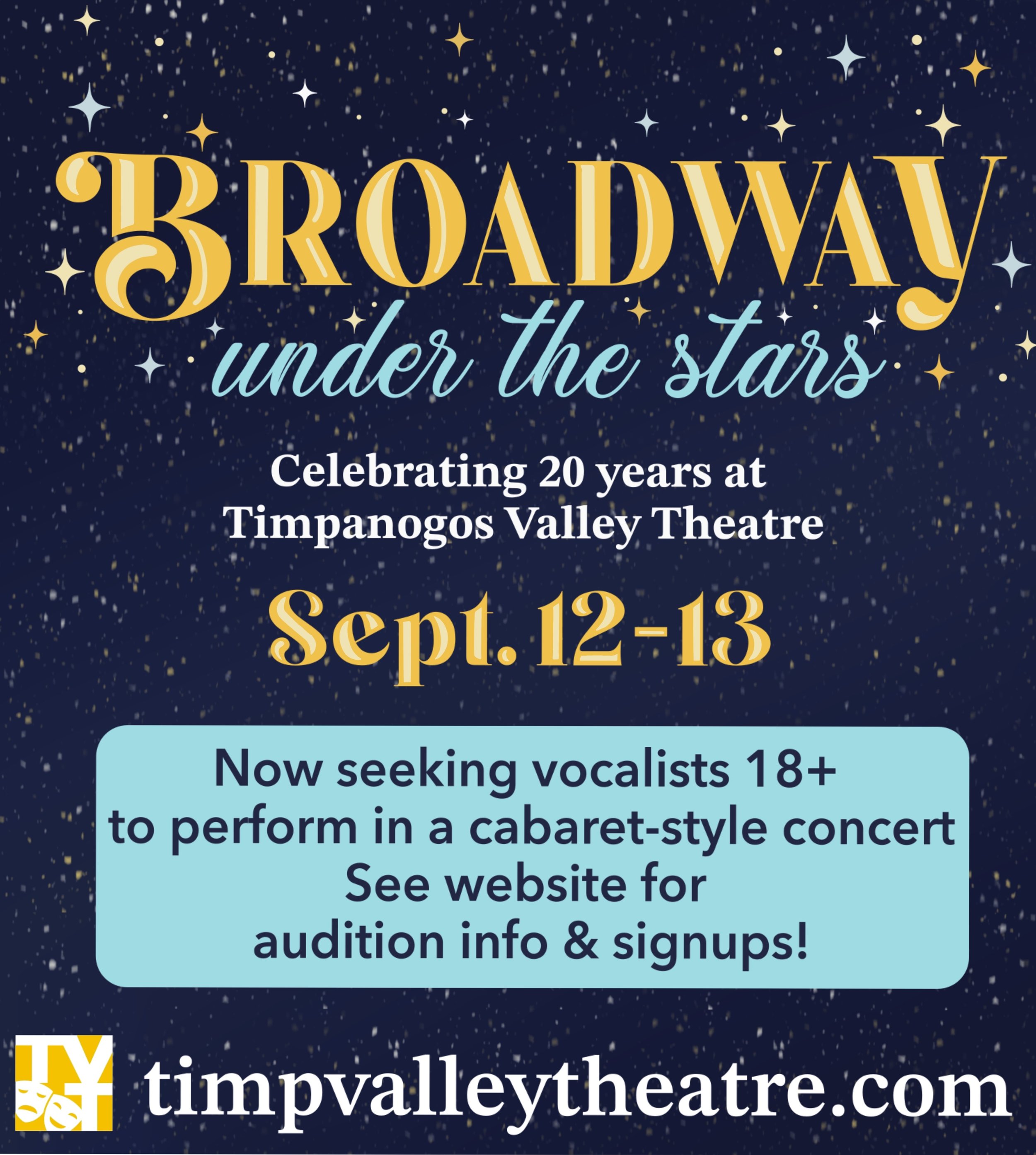 Broadway Under the Stars Auditions