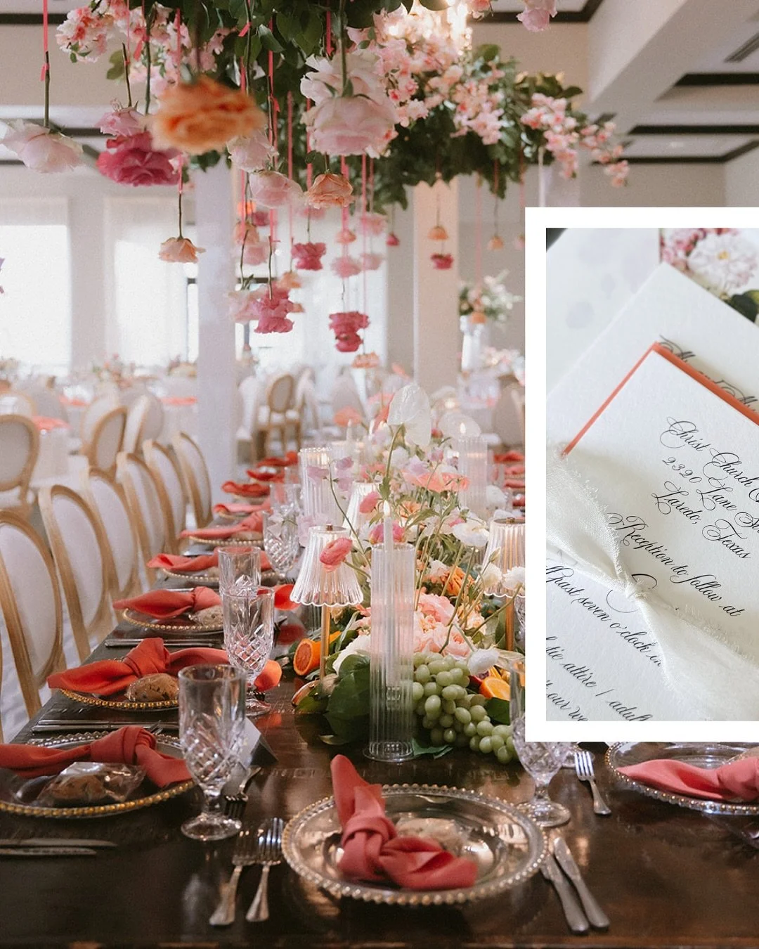 When your invitation looks like your wedding 🌸🍊💌 

2027 couples, it&rsquo;s time to set the tone for your big day! Check out the link in our bio to learn more about our process and inquire ✨
-
#bespokestationery #weddingstationery #weddingstatione