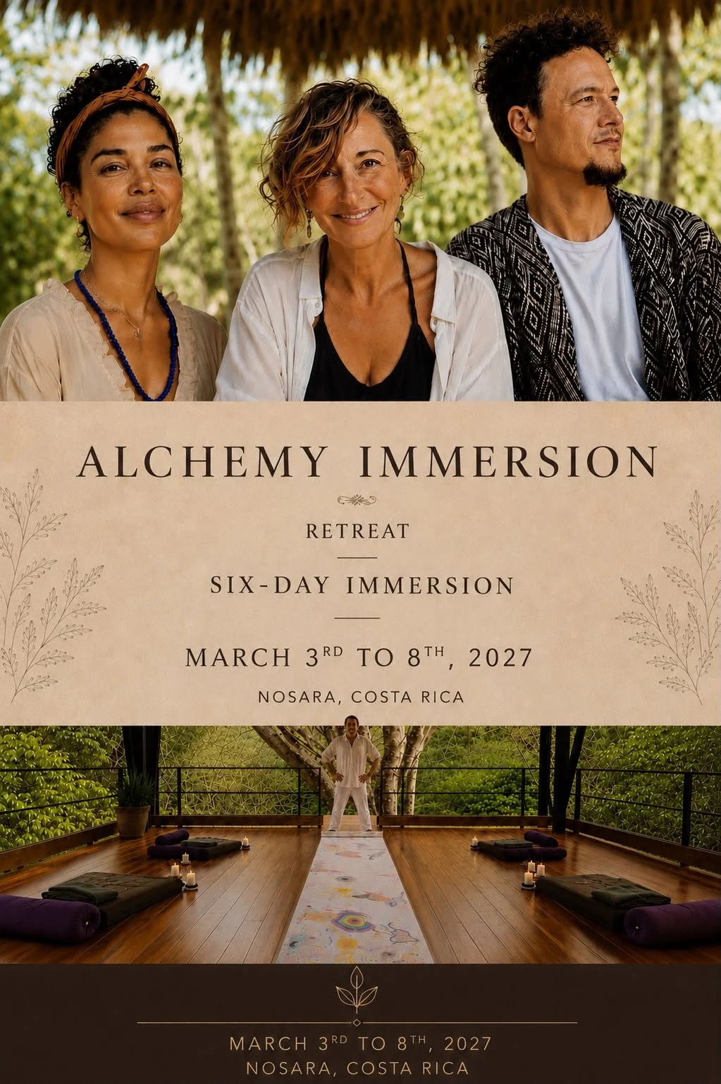 Sacred medicine retreat Costa rica