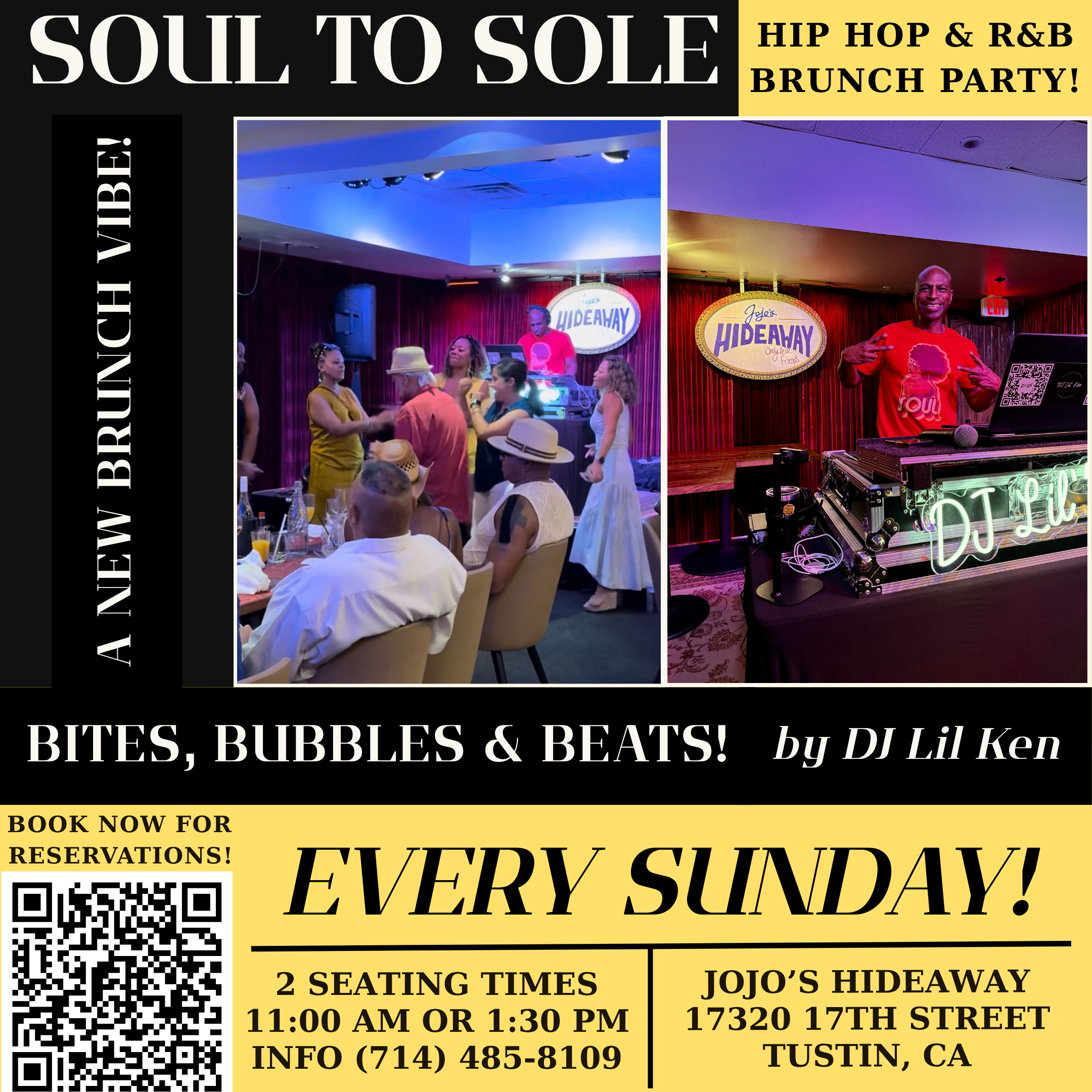 Soul to Sole - A Hip Hop & R&B Brunch