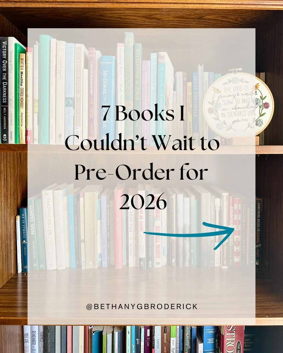 Seven books I&rsquo;ve already pre-ordered for 2026&mdash;and I&rsquo;m counting down the days till I can read them! 📚
 These are the stories and voices I can&rsquo;t wait to spend time with next year.

Pre-ordering is one small way readers can mean