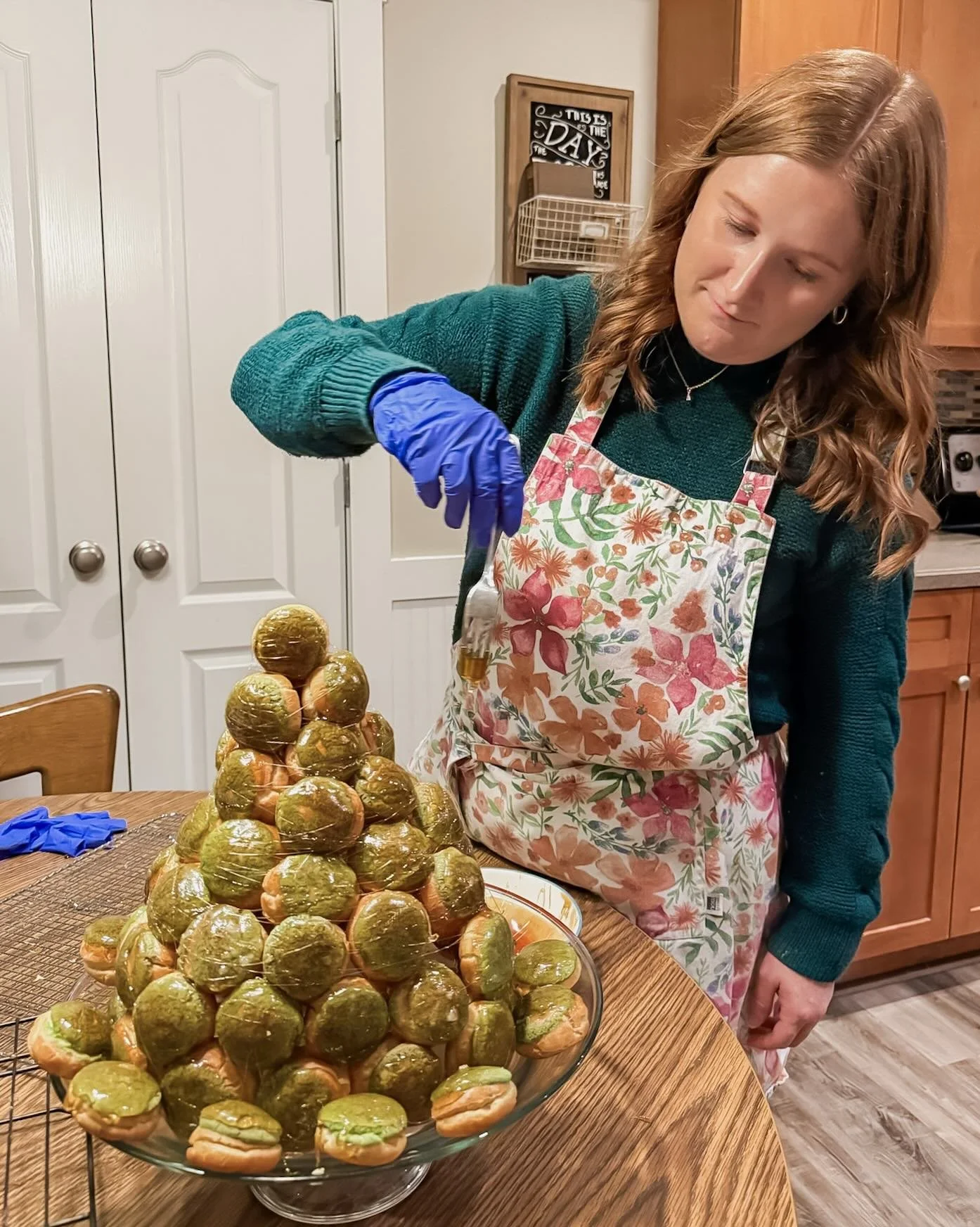 Between the first Sunday of Advent and the final day of Christmastide&mdash;Epiphany&mdash;I baked:

✨ 3 dozen cinnamon rolls ✨ Coconut cake ✨ 12+ dozen cookies ✨ Chocolate madeleines ✨ 3 dozen Oreo truffles ✨ Peppermint bark fudge ✨ Carrot cake ✨ St