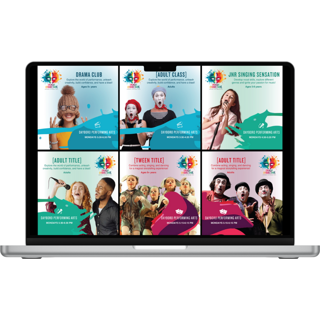 Social Media Template: Promo Tile Design and Build in Canva