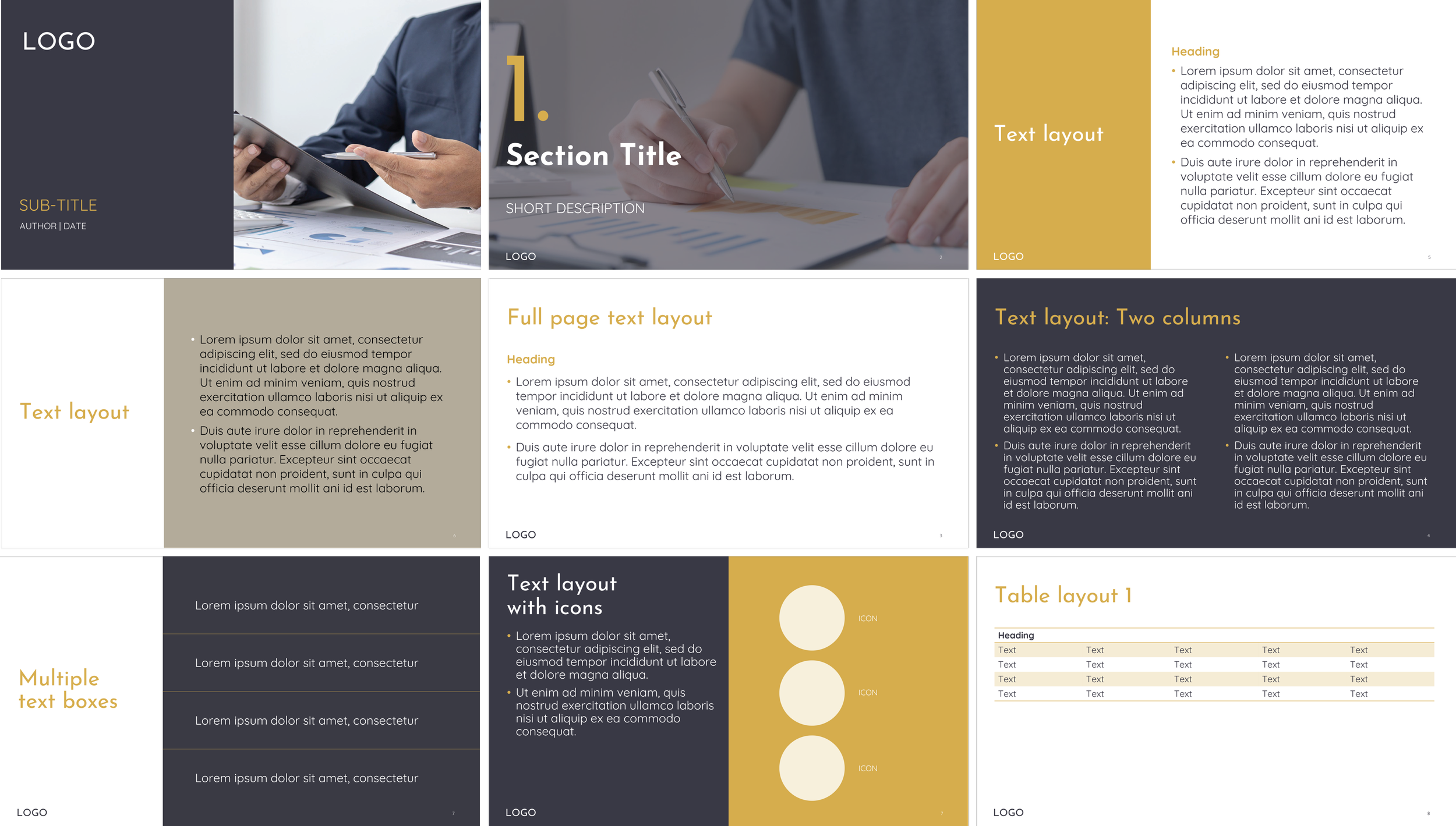 PowerPoint Template: Basic Template Design and Build