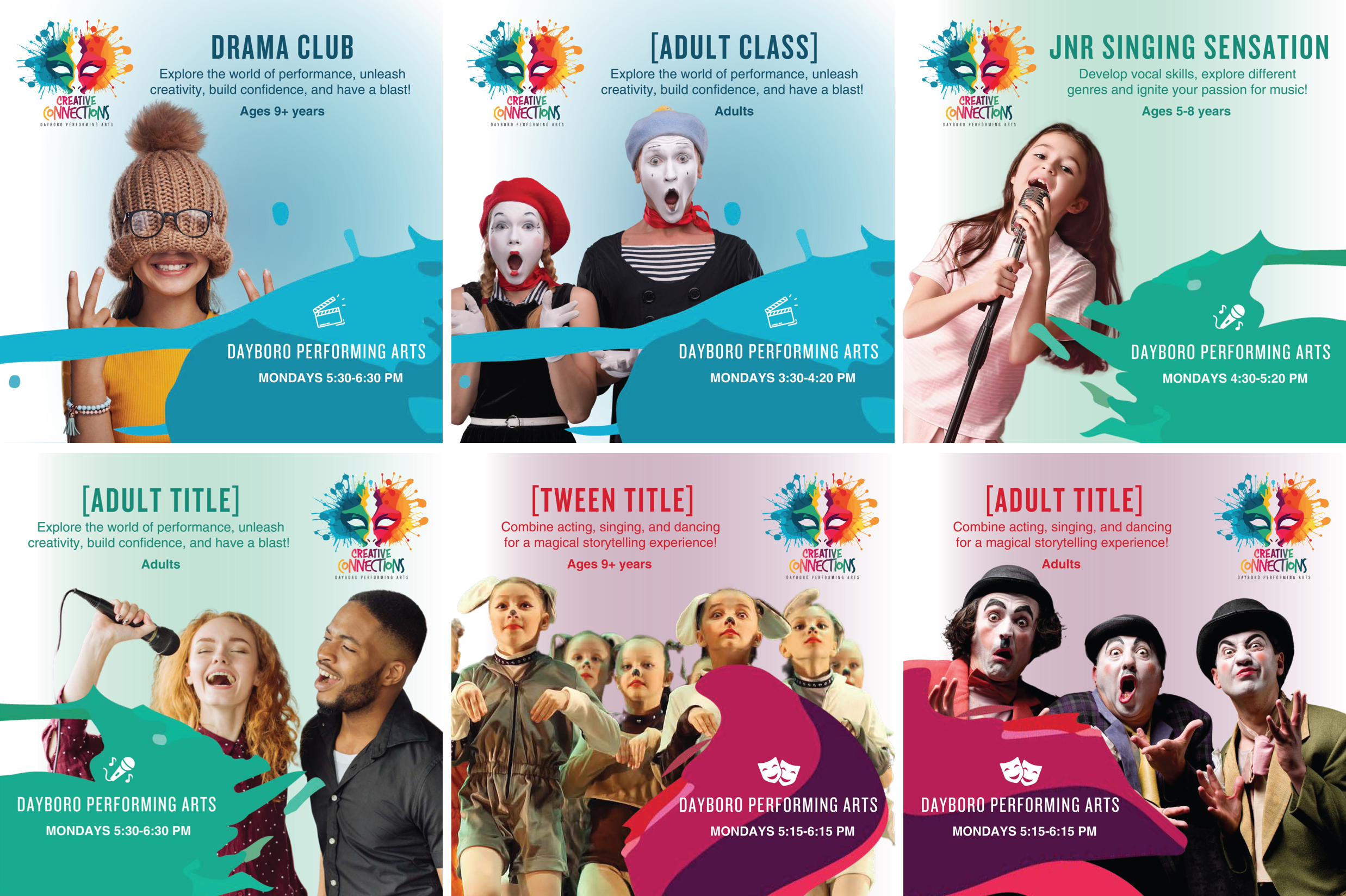 Social Media Template: Promo Tiles Design and Build in Canva