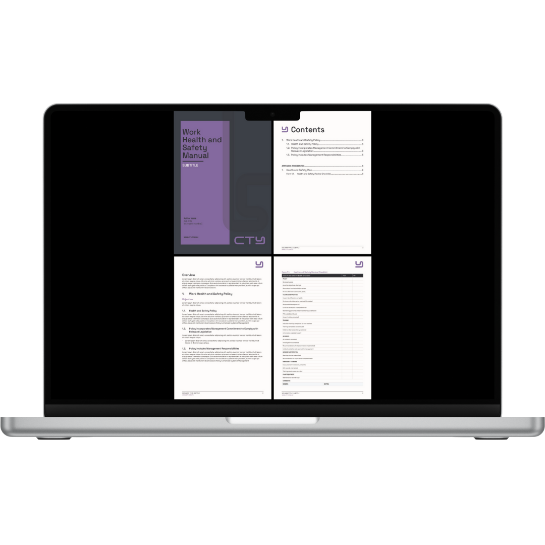 CTY – Word Template: Design and Build