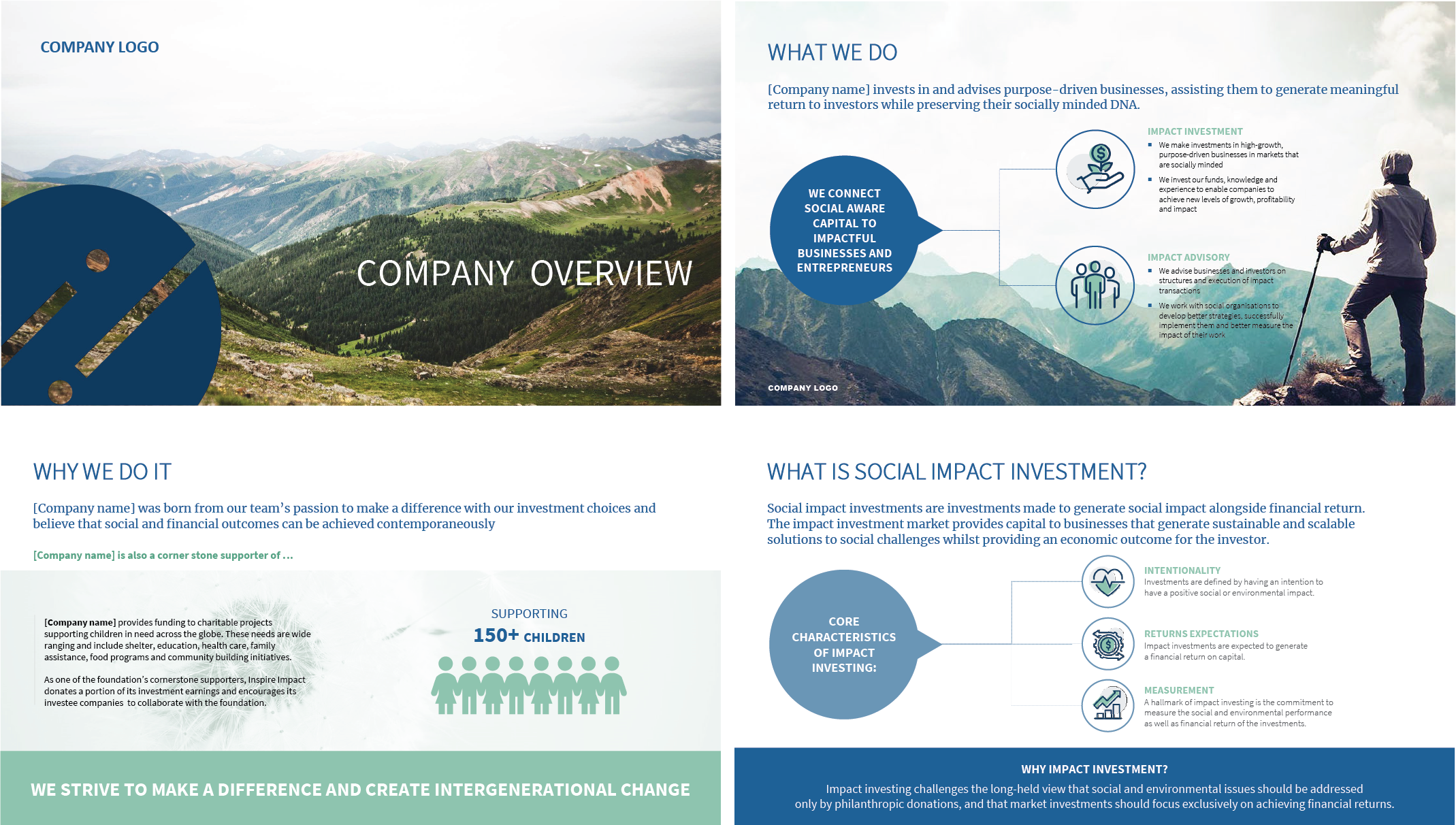 PowerPoint Design: Company Profile