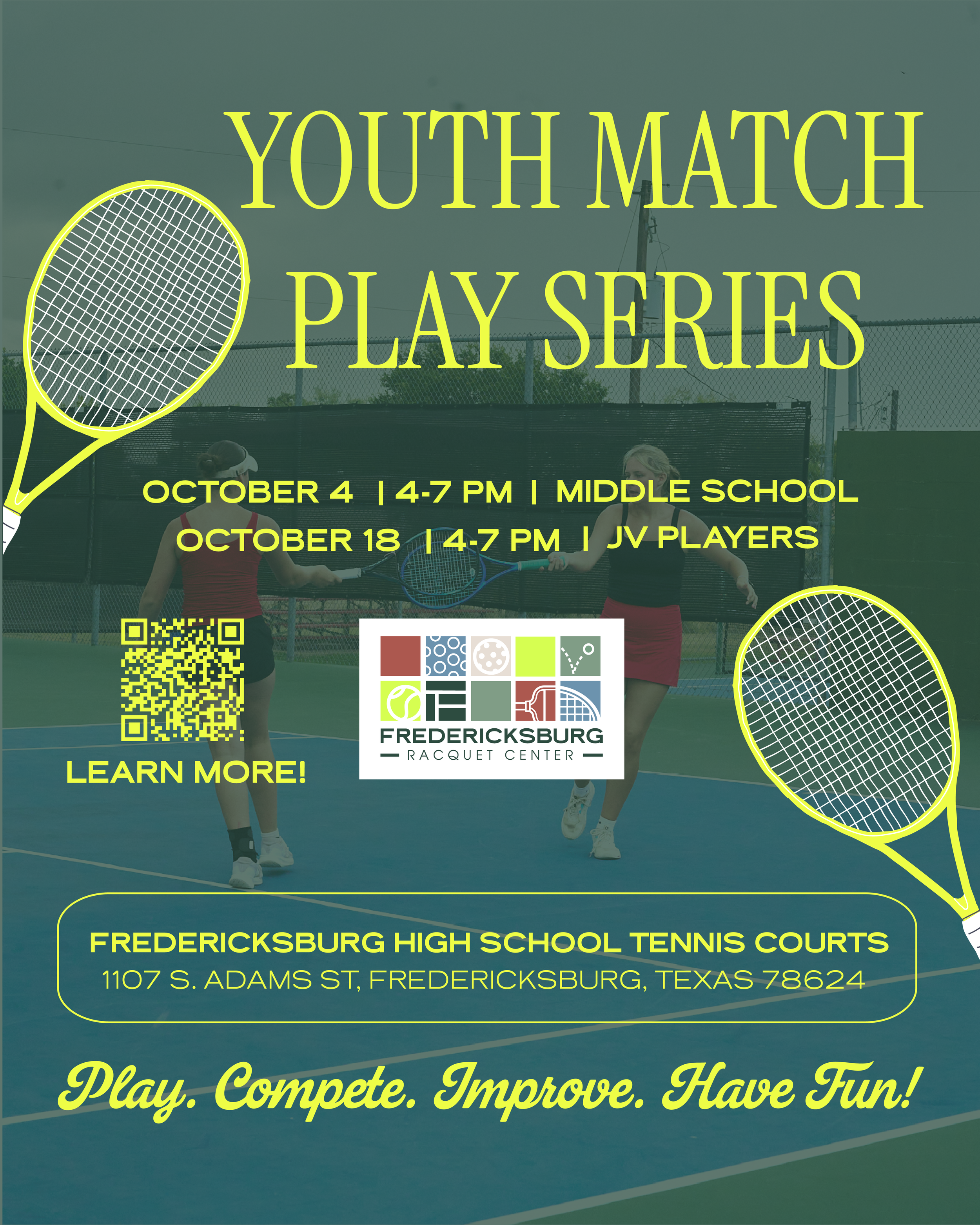 Middle School & JV Tennis Match Play