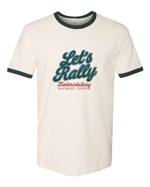 Let's Rally Ringer Tee