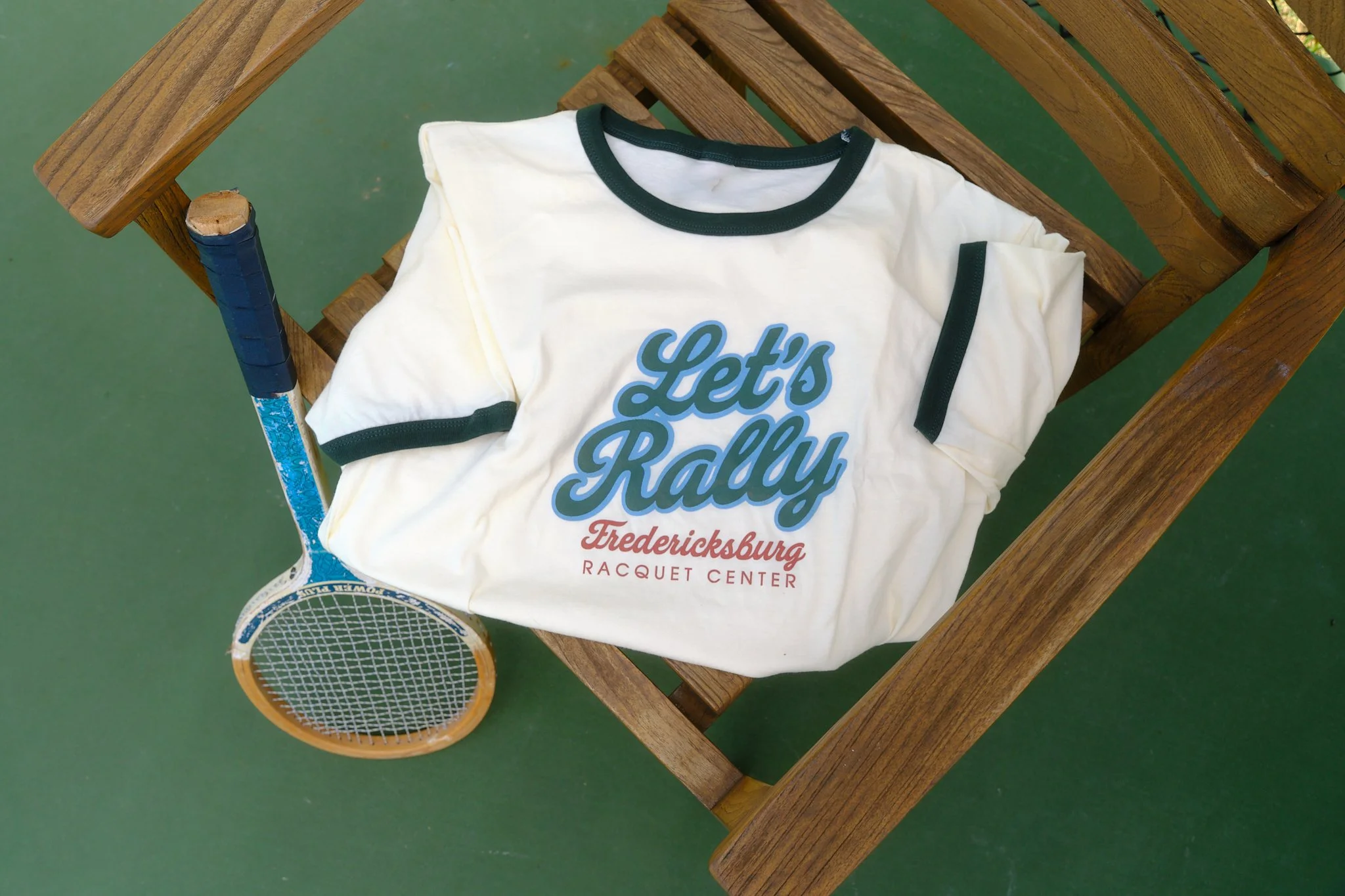 Let's Rally Ringer Tee