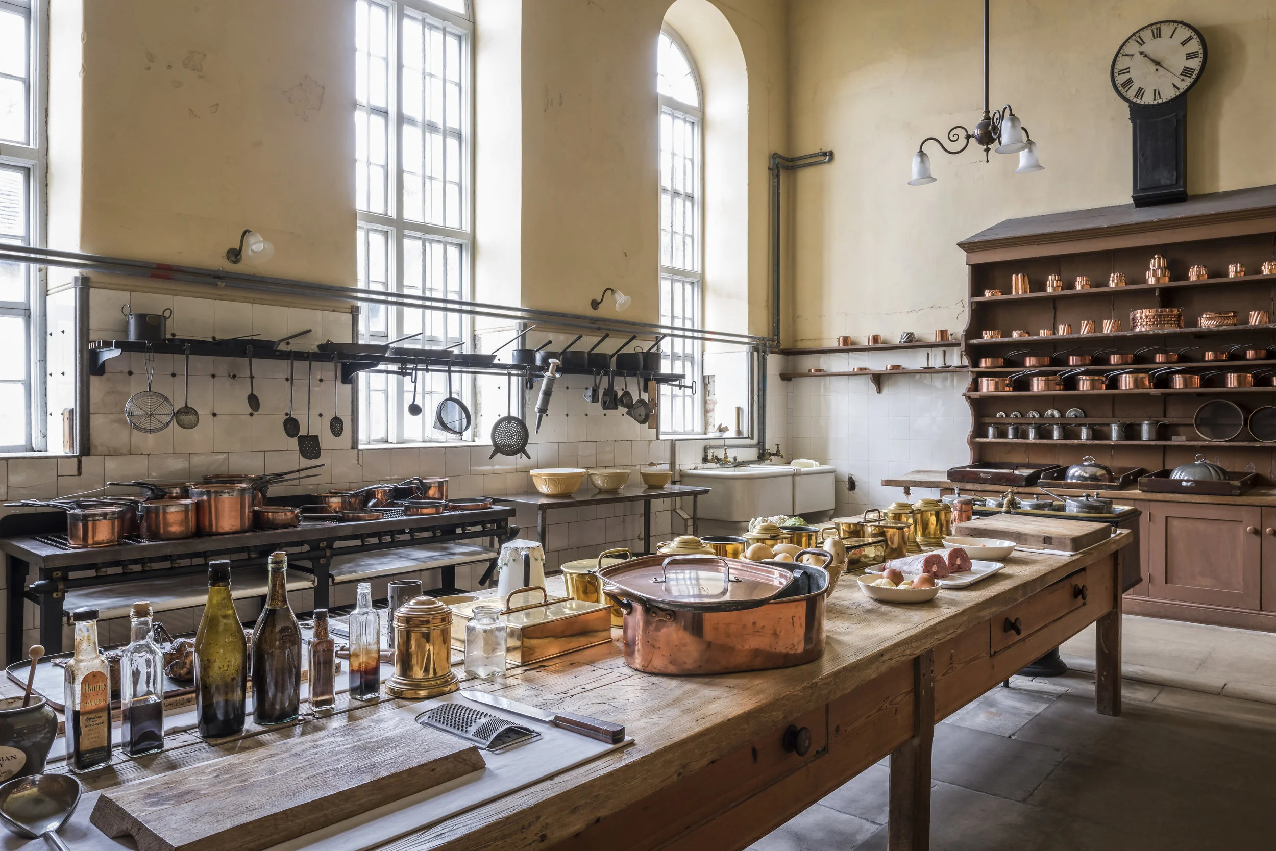  The Kitchen at Petworth House and Park, West Sussex ©National Trust Images, Andreas von Einsiedel 