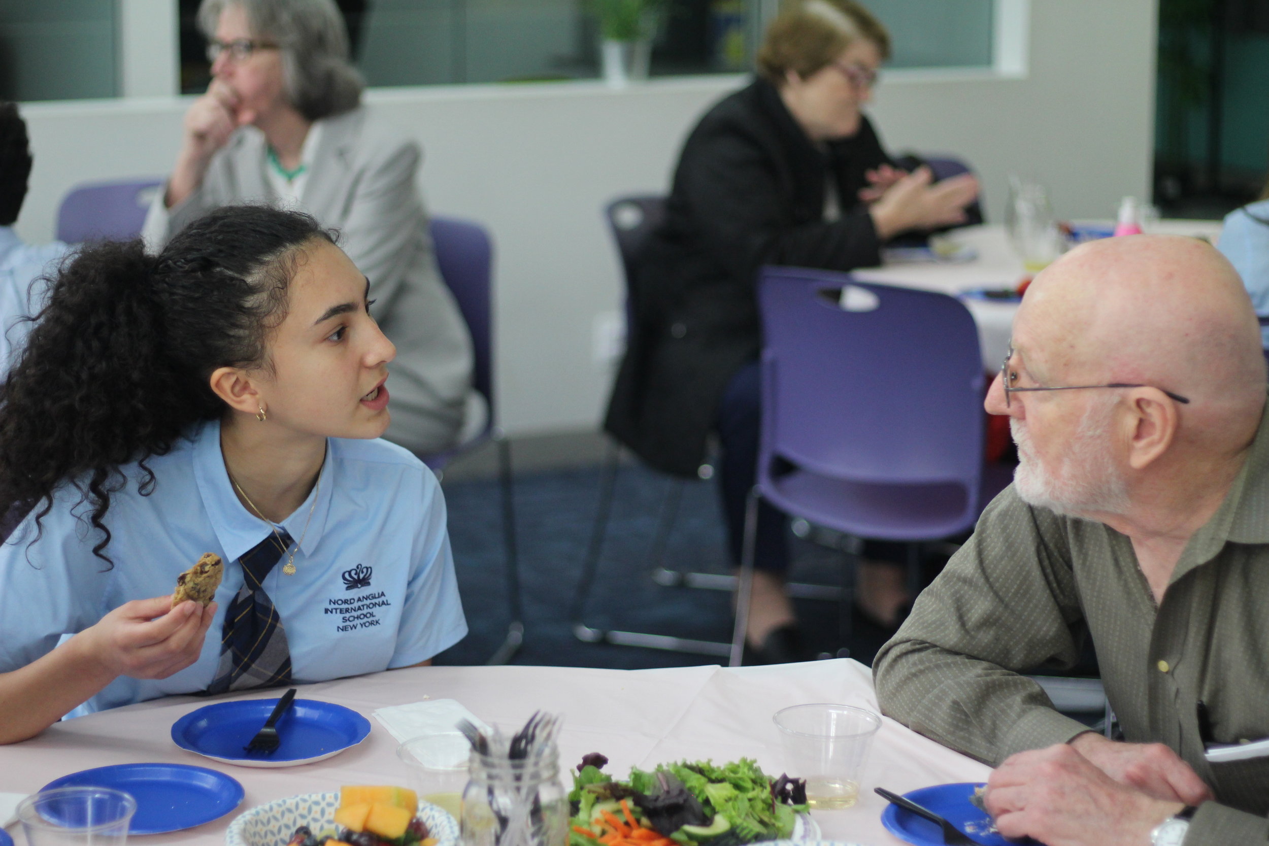 Beneficiaries' Spring Tea and Talk