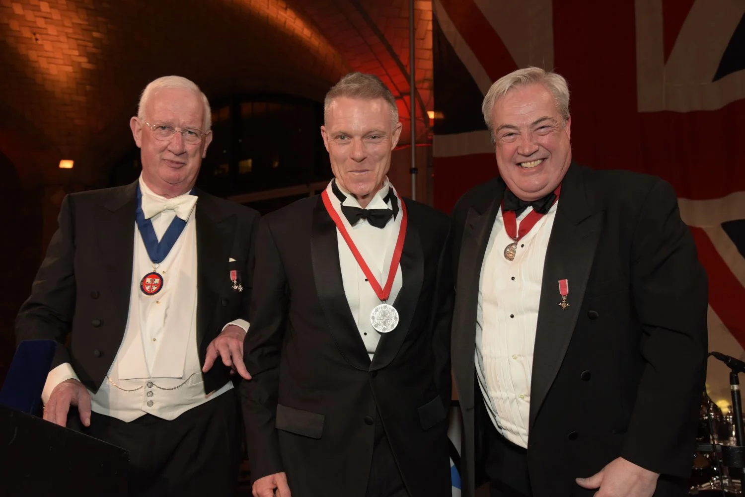  C. Hugh Hildesley MBE, Tim Marlow and Philip Warner OBE 