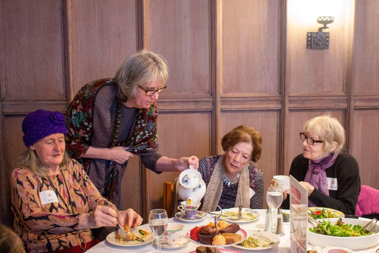 Beneficiaries Enjoy Fellowship and Dancing at Annual Shadwell Tea