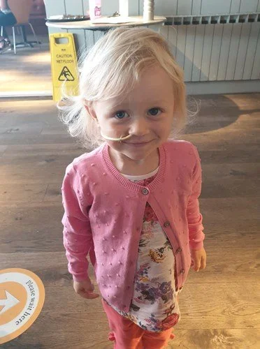  Mollie during the course of her treatment. 