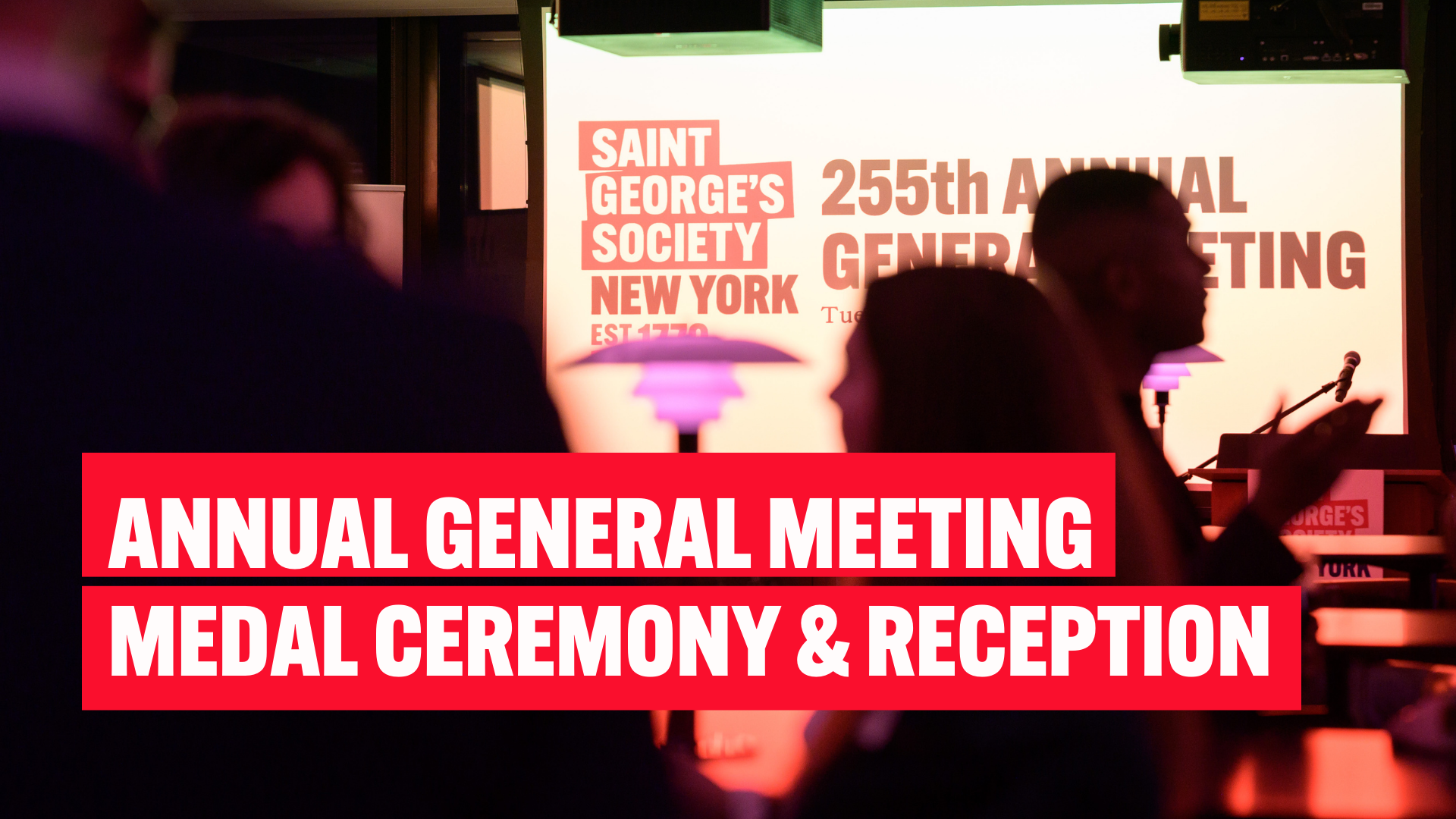 Annual General Meeting Medal Ceremony and Cocktail Reception