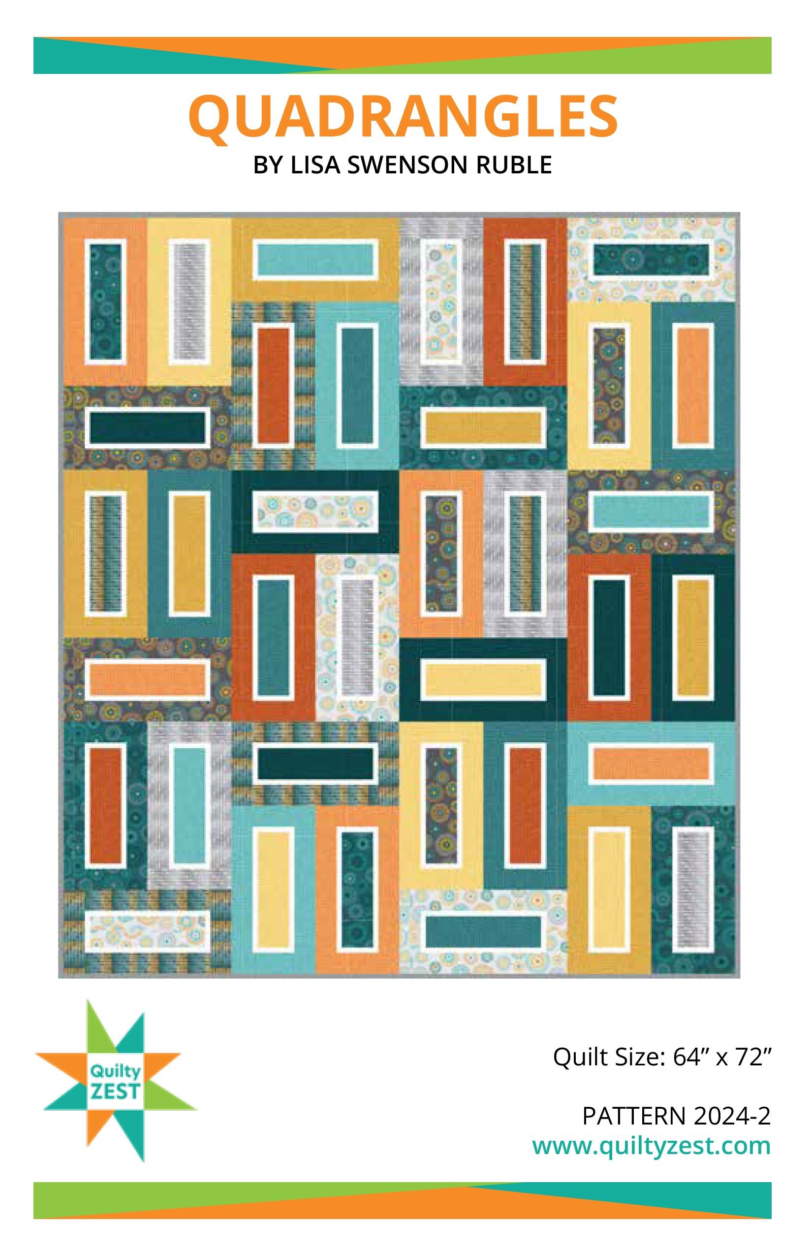Quadrangles pattern (digital download)