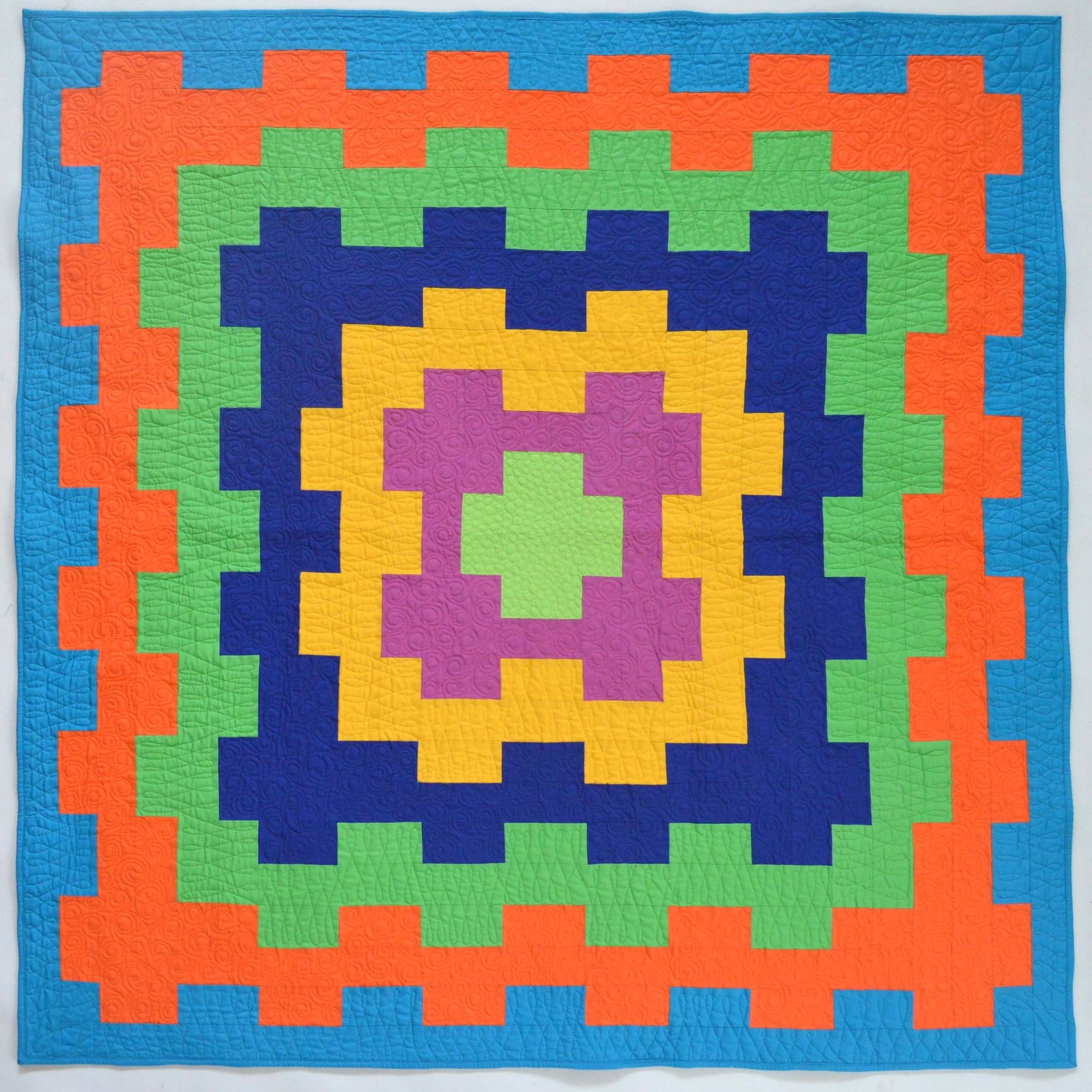 Cogs in Space quilt pattern