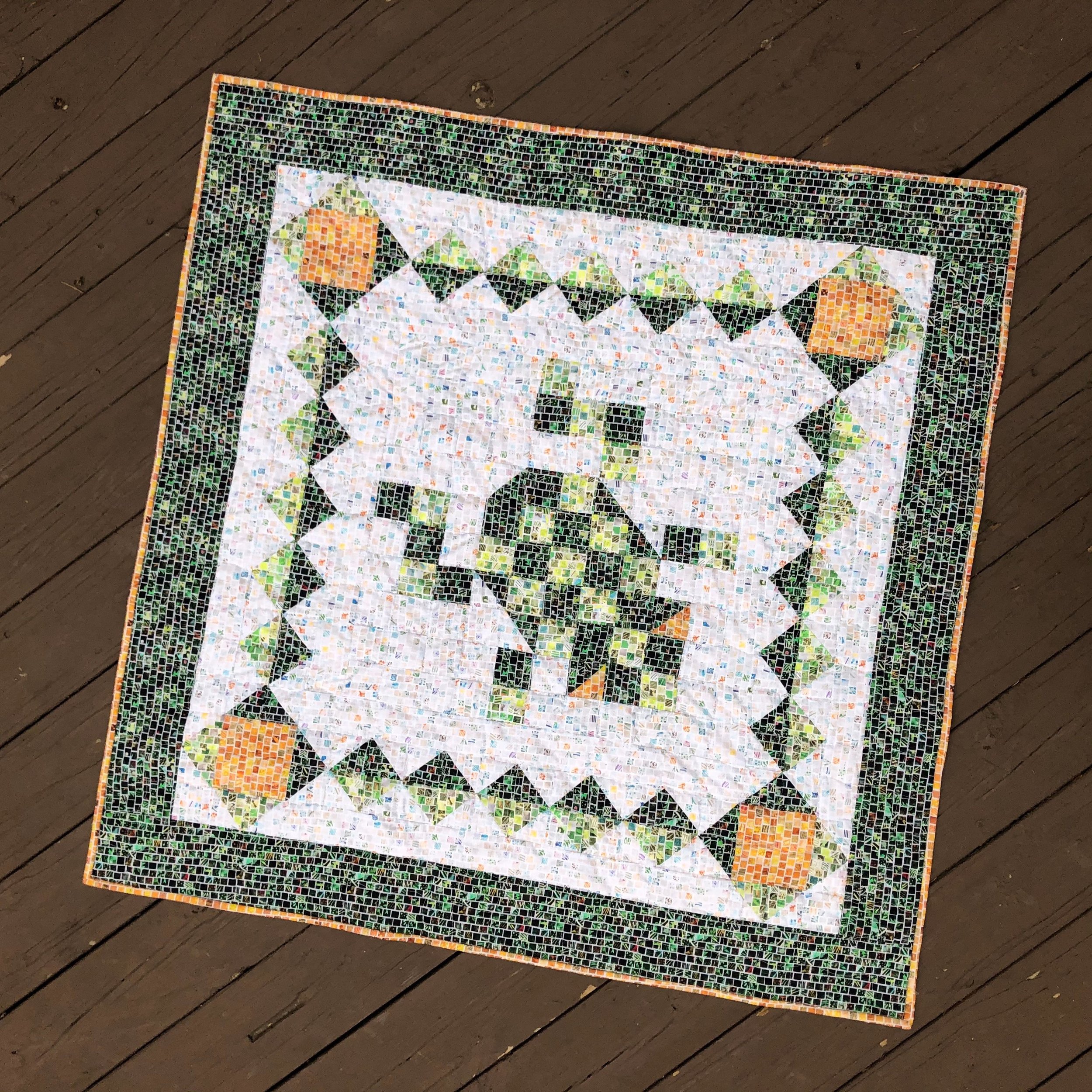 Ribbit Quilt pattern