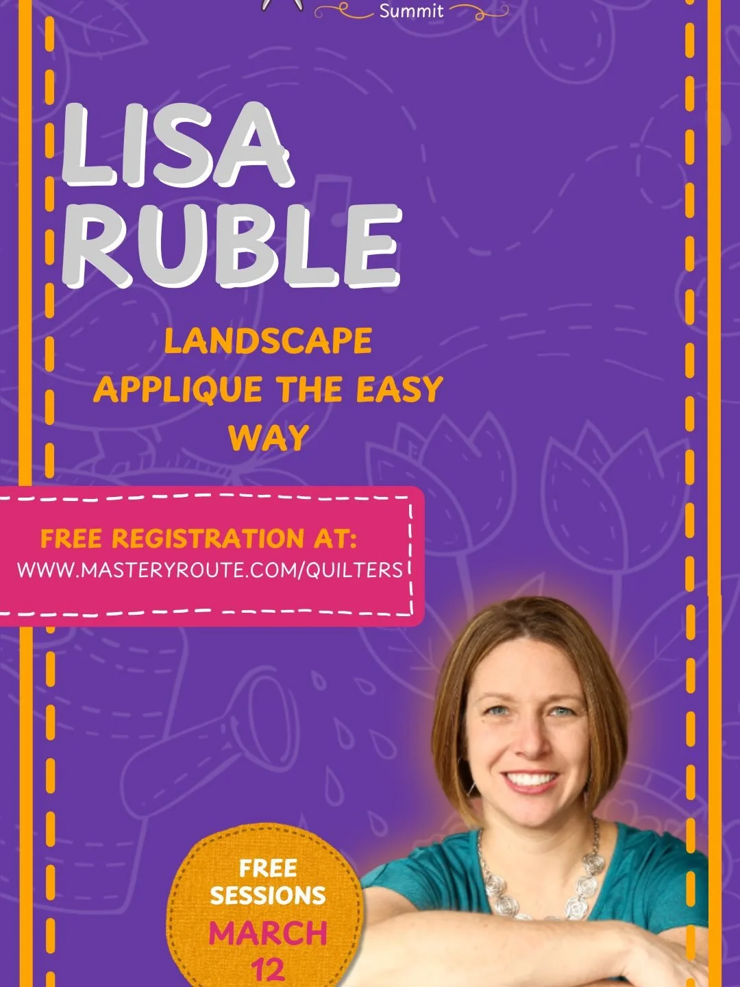 Bonus chance! If you missed the Quilters Paradise Summit (25+ videos from professional quilters), there&rsquo;s an encore session opening up! Register today (link in my bio) and the videos will open back up on Sunday for 40 hours. That&rsquo;s your c