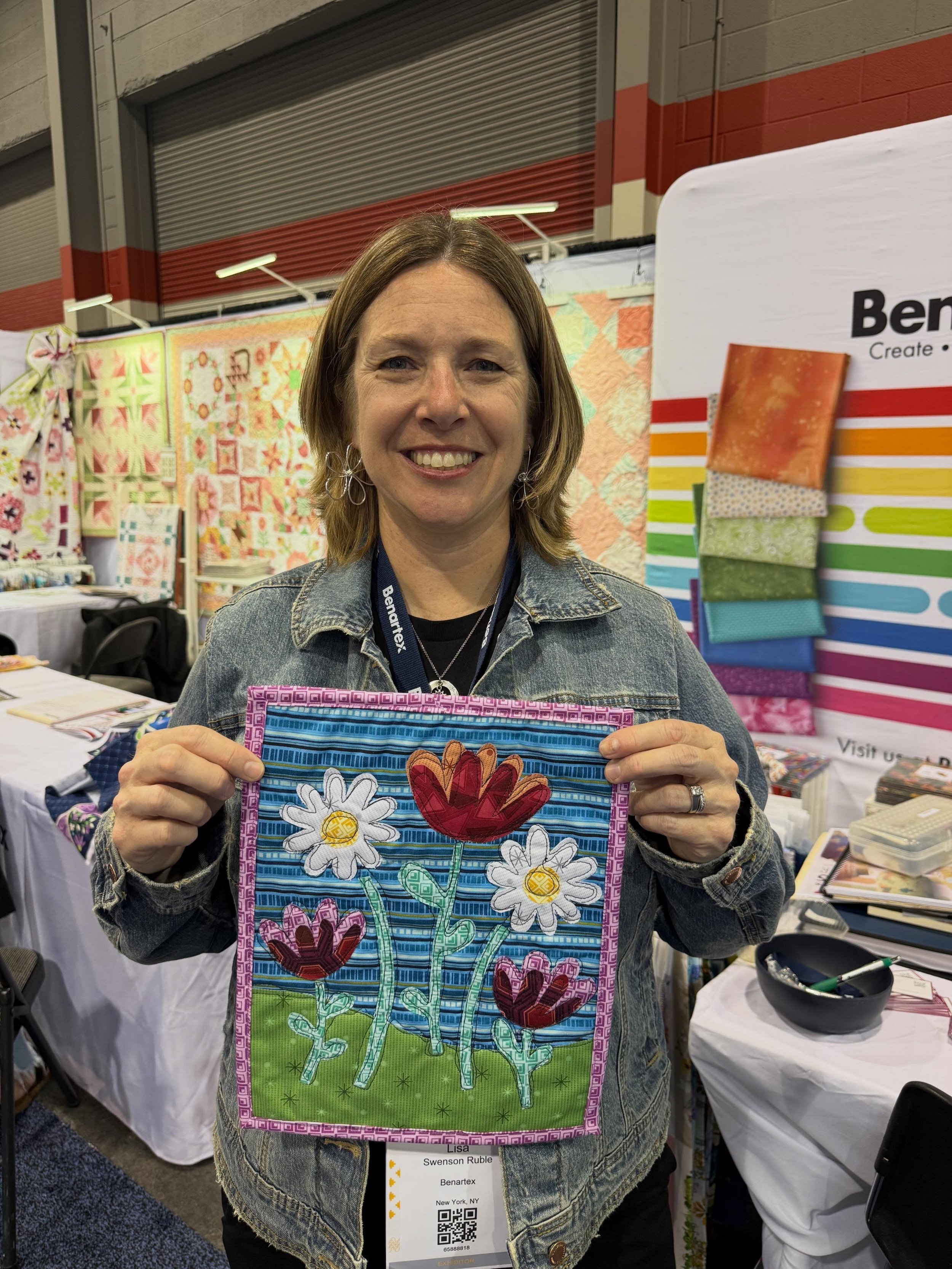 Bring on the minis! I made two versions of Neighborhood Garden, the mini &ldquo;starter&rdquo; quilt version to go with my landscape trio using Refresh fabric. I couldn&rsquo;t choose between the two color options, so I made both! Which version would